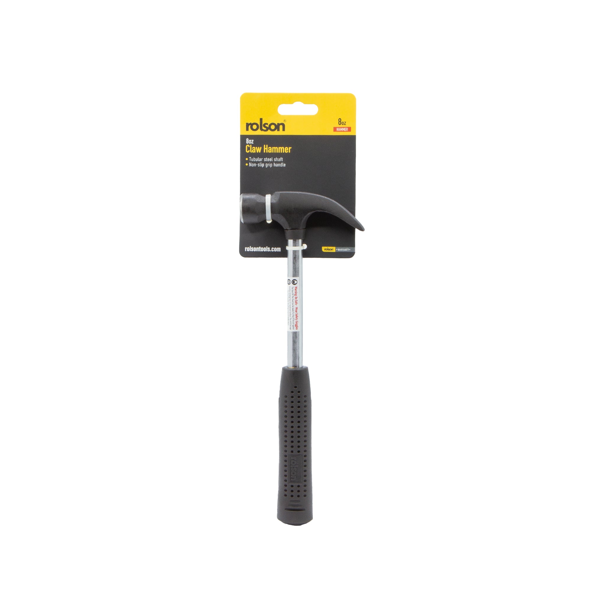 8oz Tubular Steel Claw Hammer