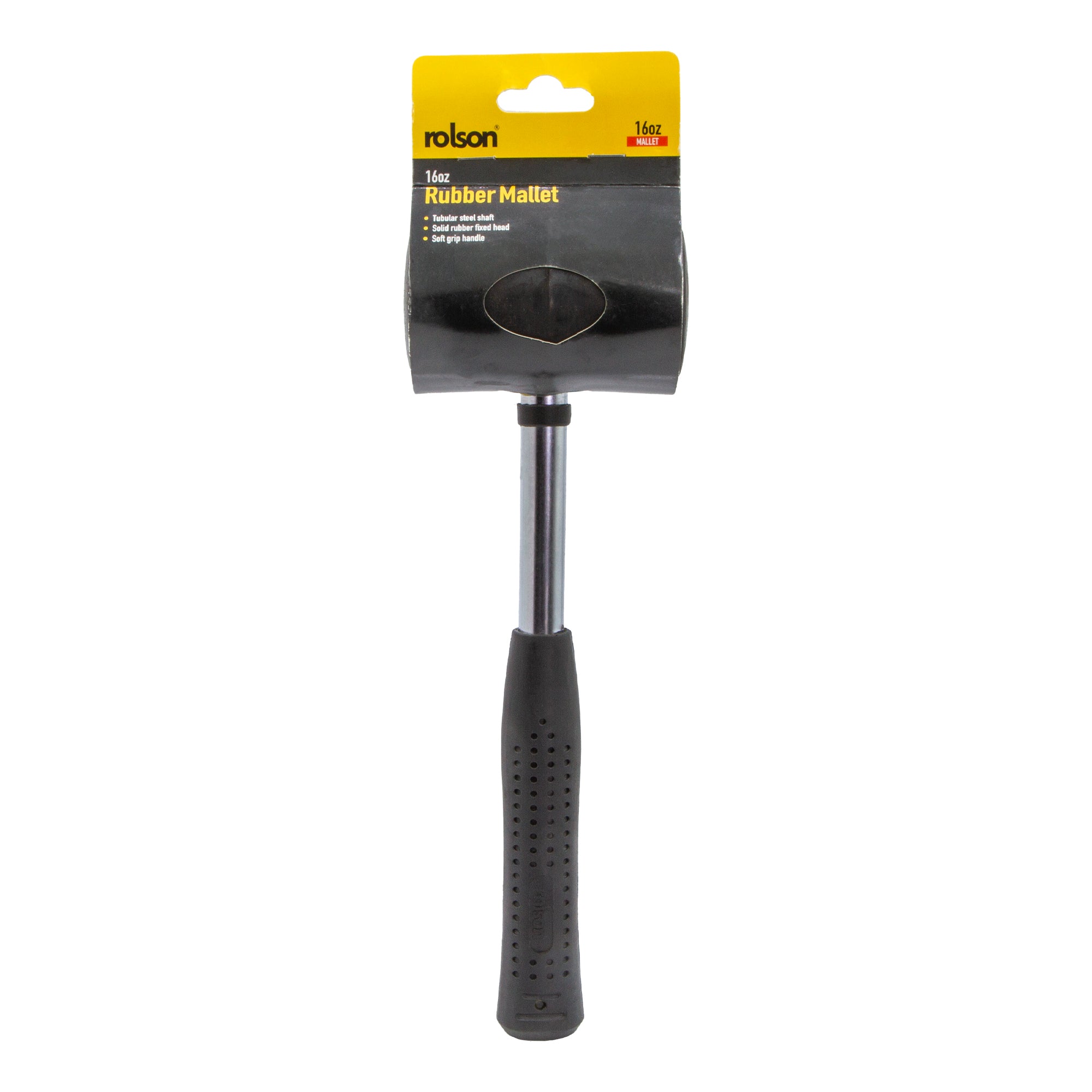 16oz Tubular Steel Rubber Mallet