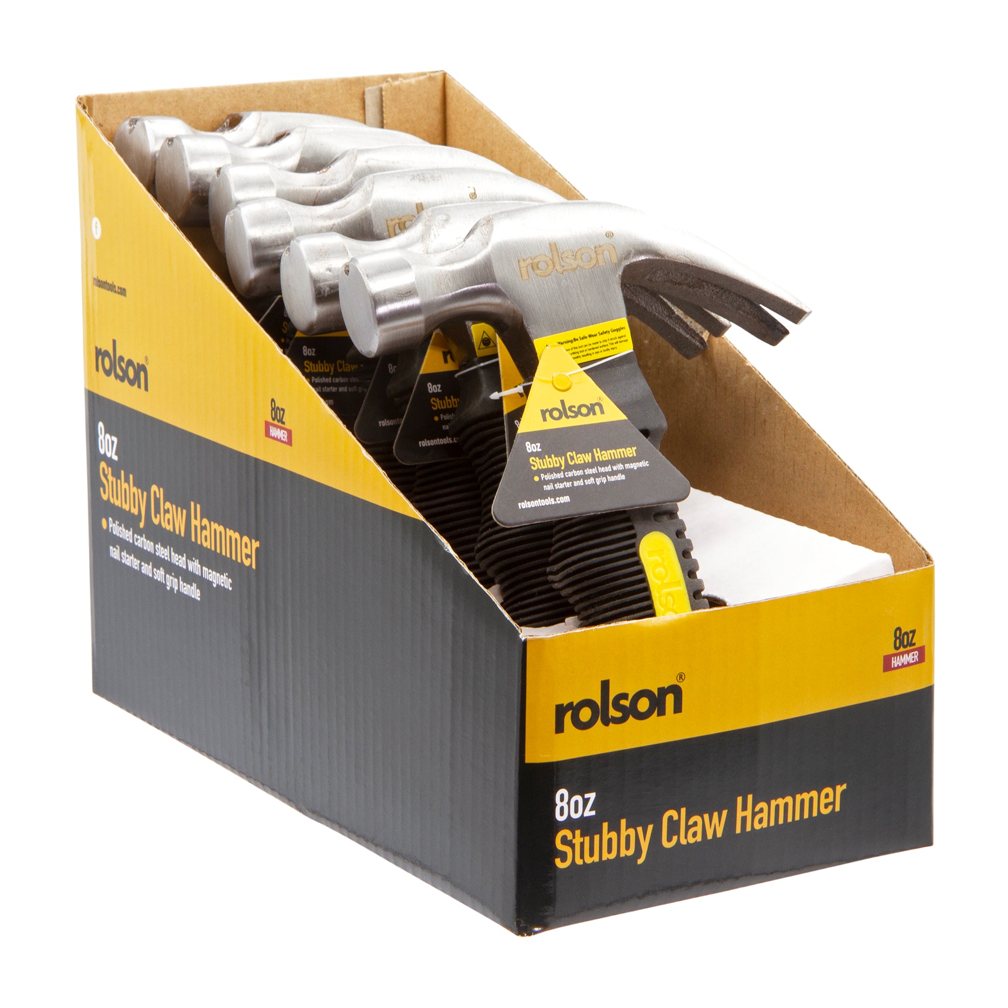 8oz Stubby Claw Hammer (CDU)