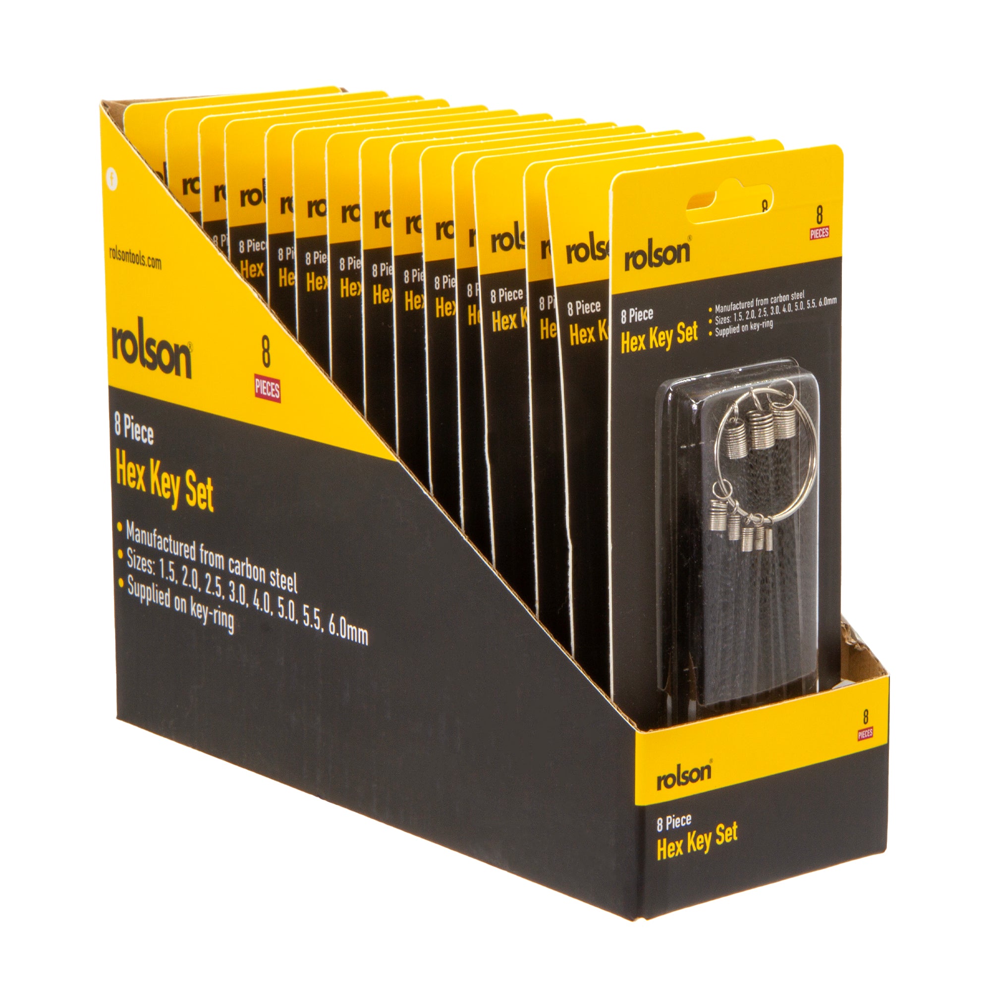 8 Piece Metric Hex Key Set (CDU)