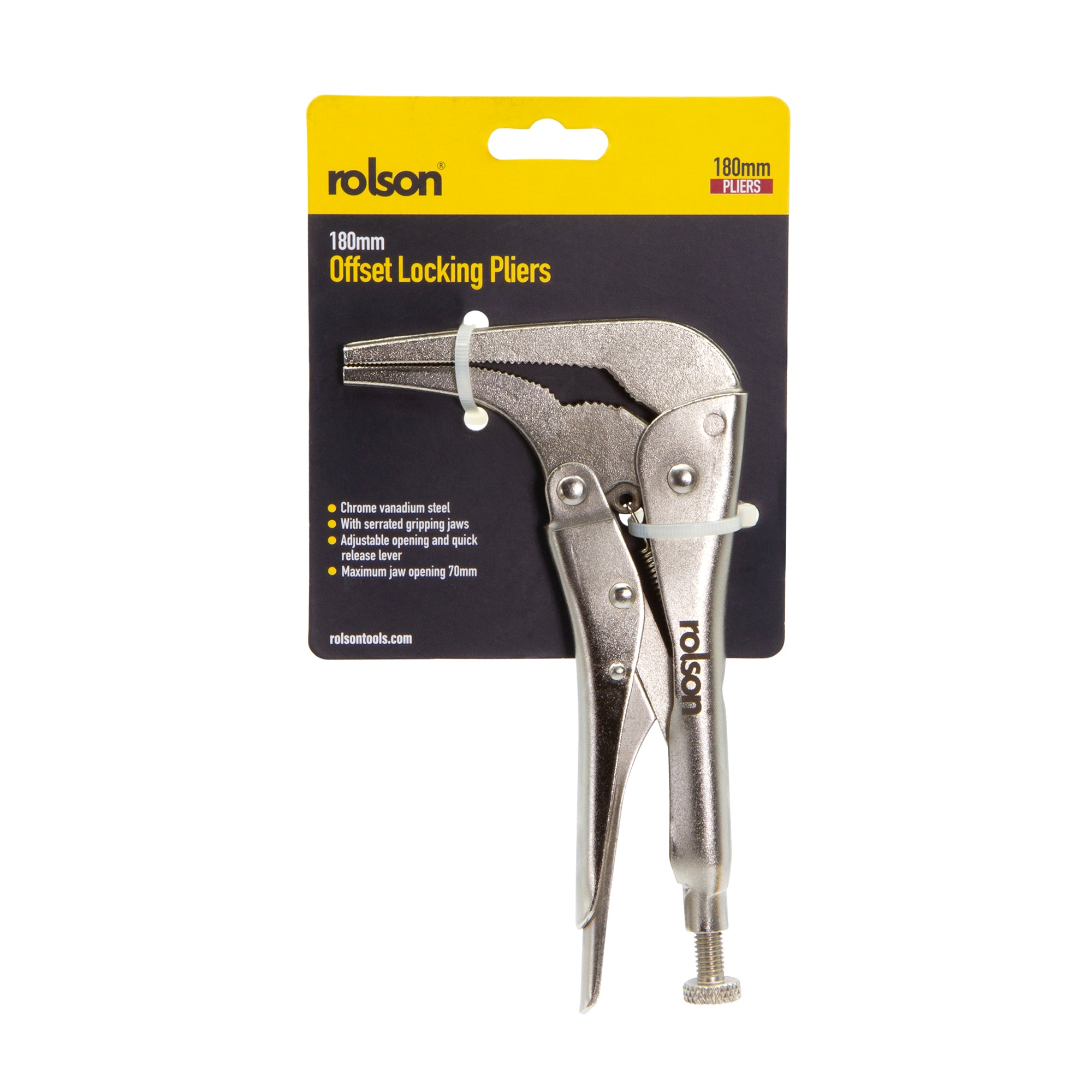 180mm Offset Locking Pliers