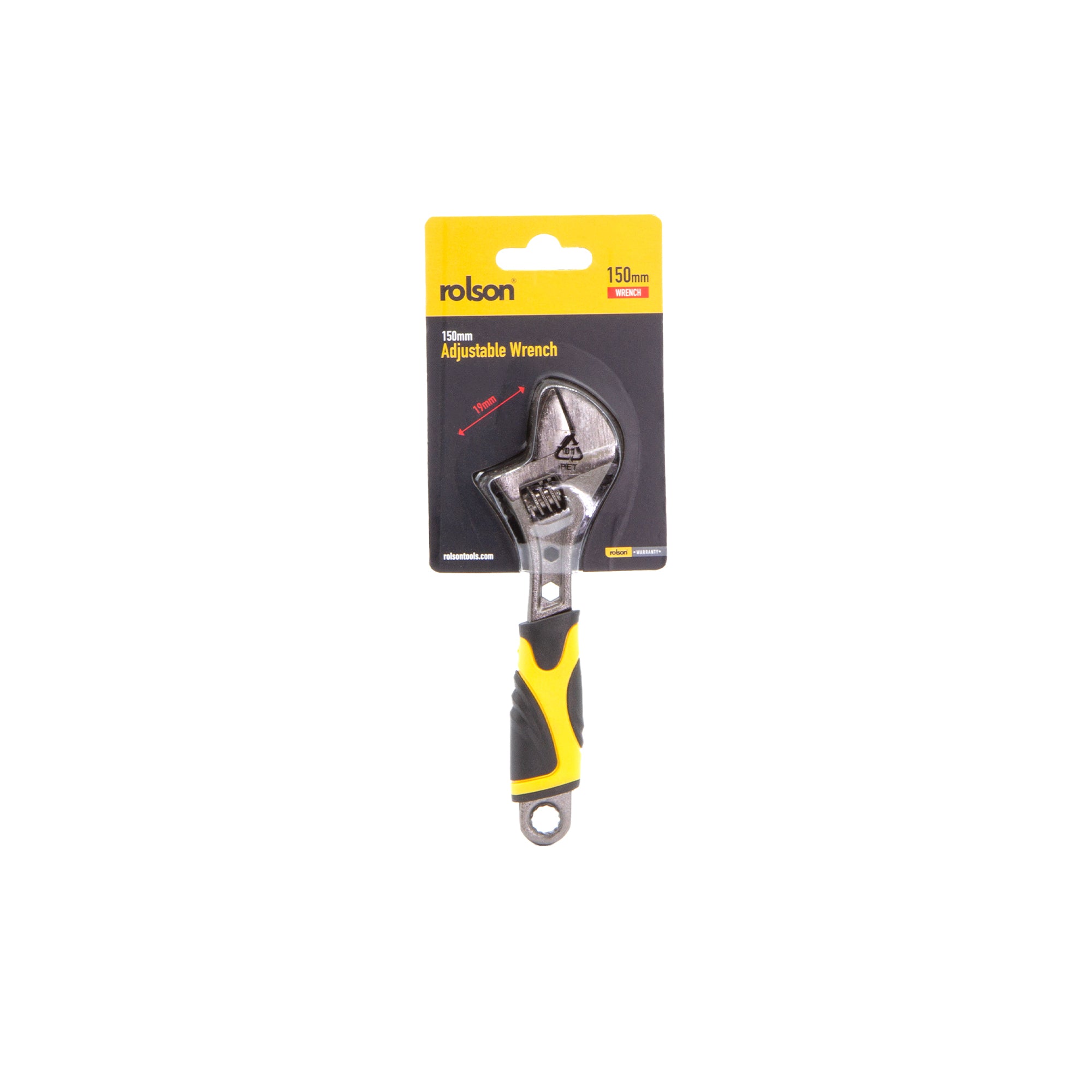 150mm Black Nickel Finish Adjustable Wrench