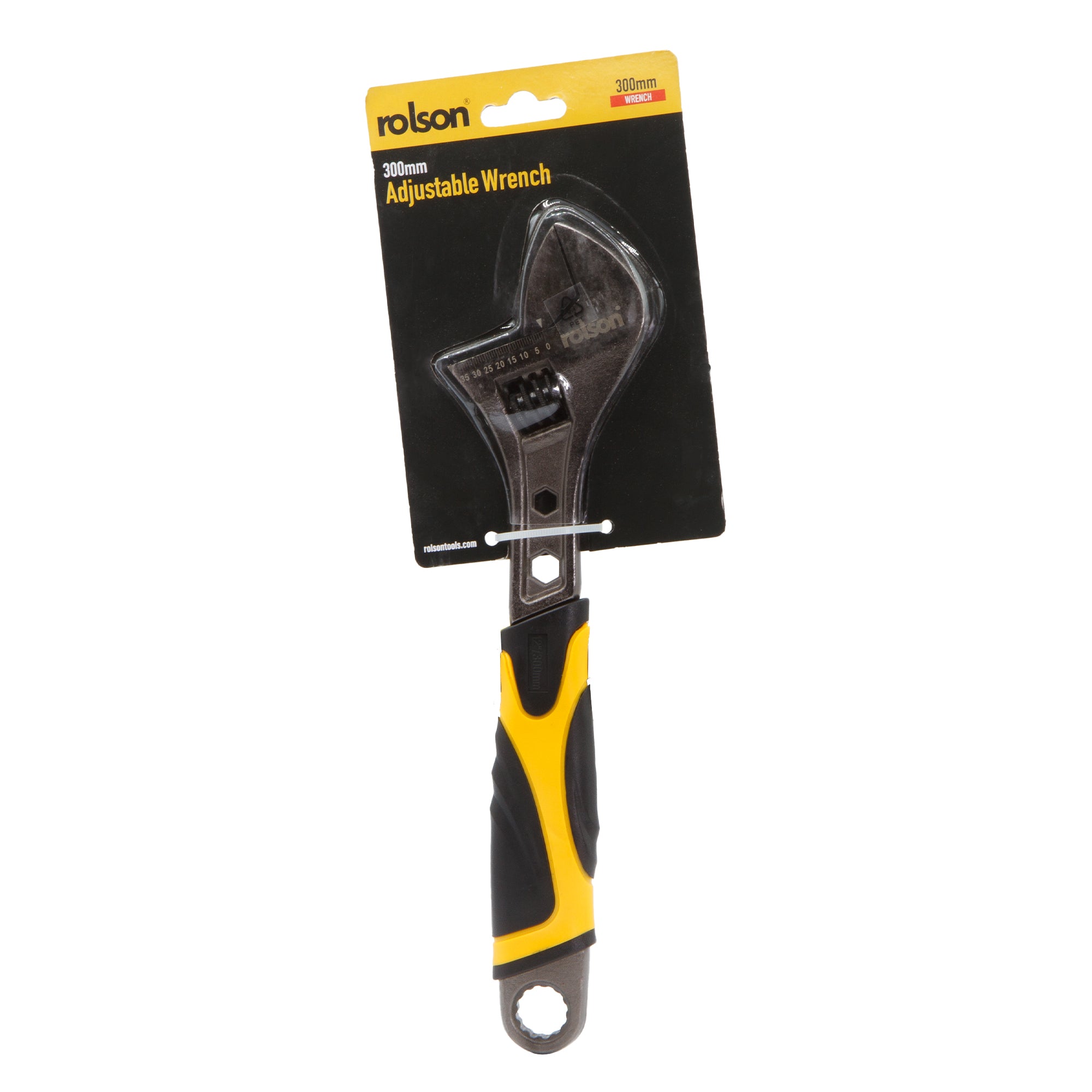 300mm Black Nickel Finish Adjustable Wrench