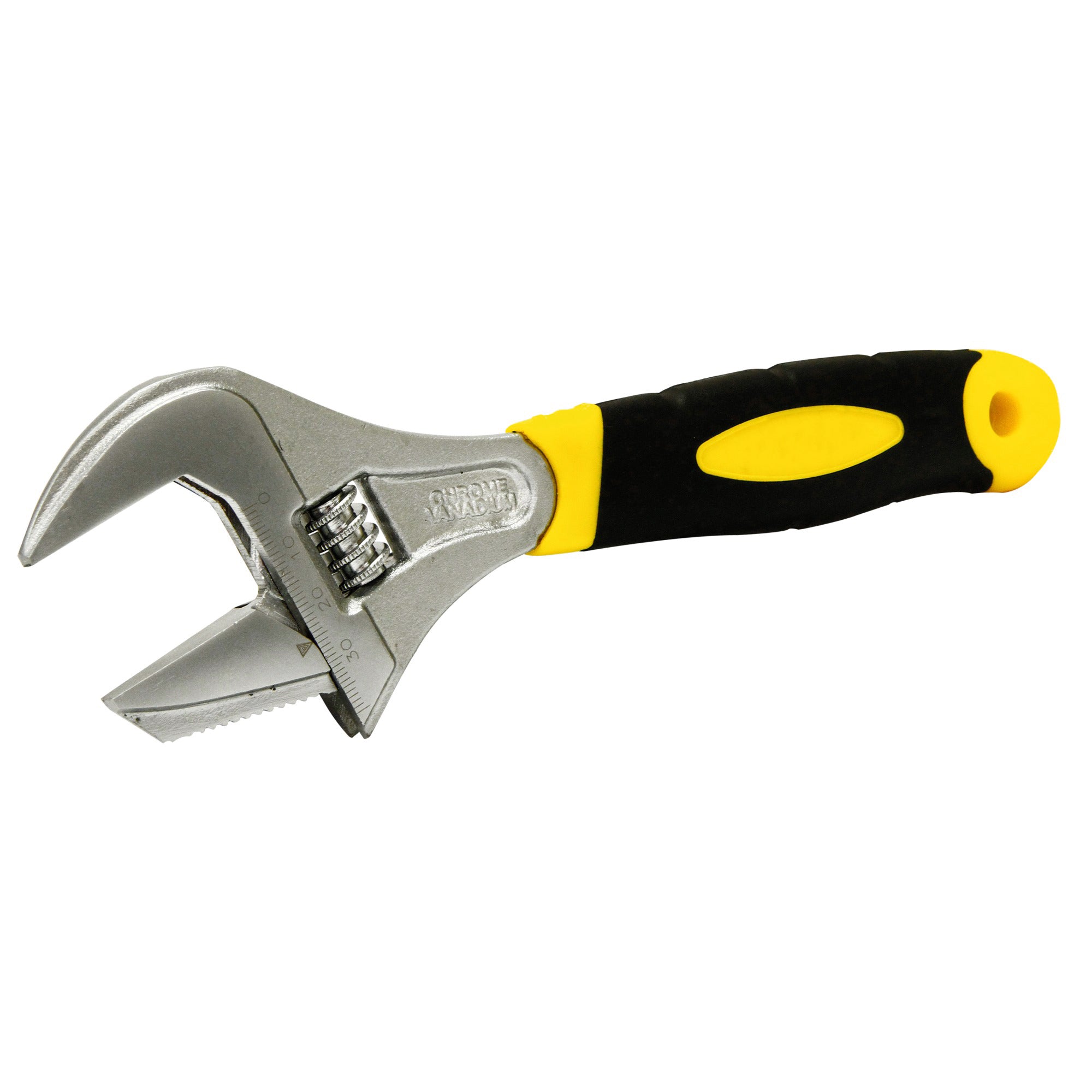 200mm 2-in-1 Extra Wide Opening Adjustable/Pipe Wrench