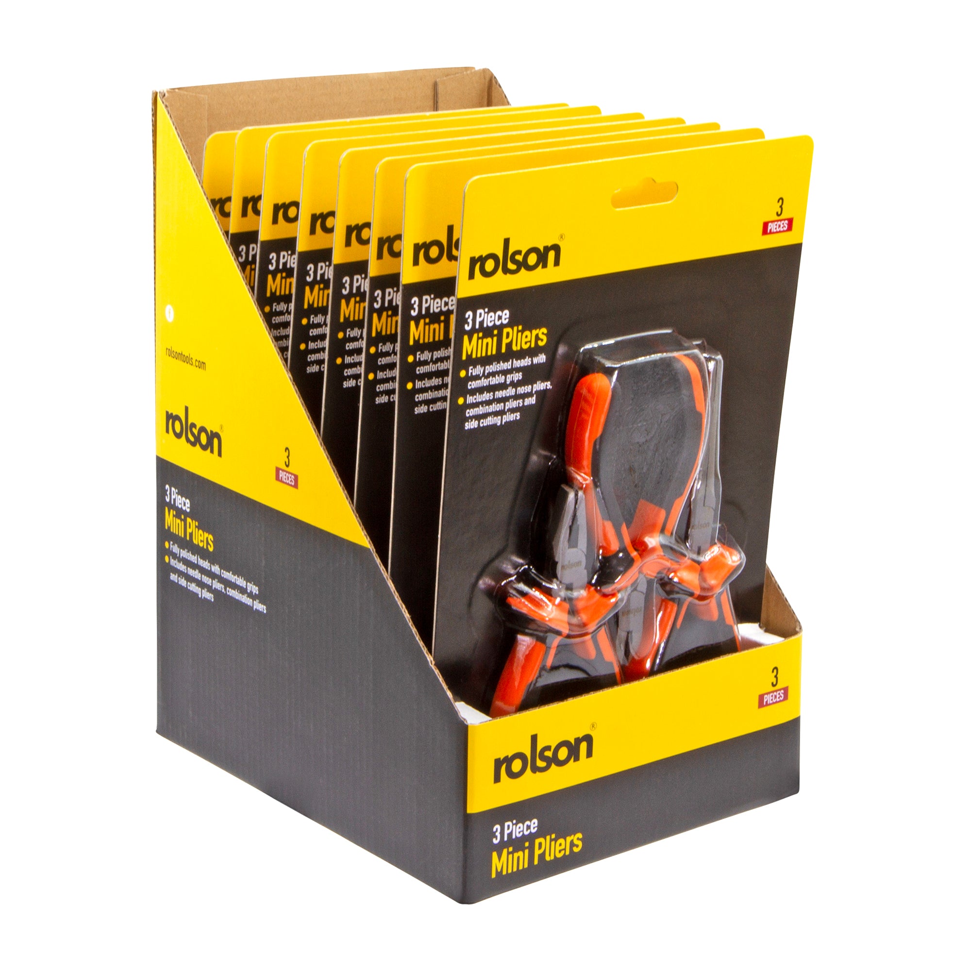 3 Piece Mini Pliers