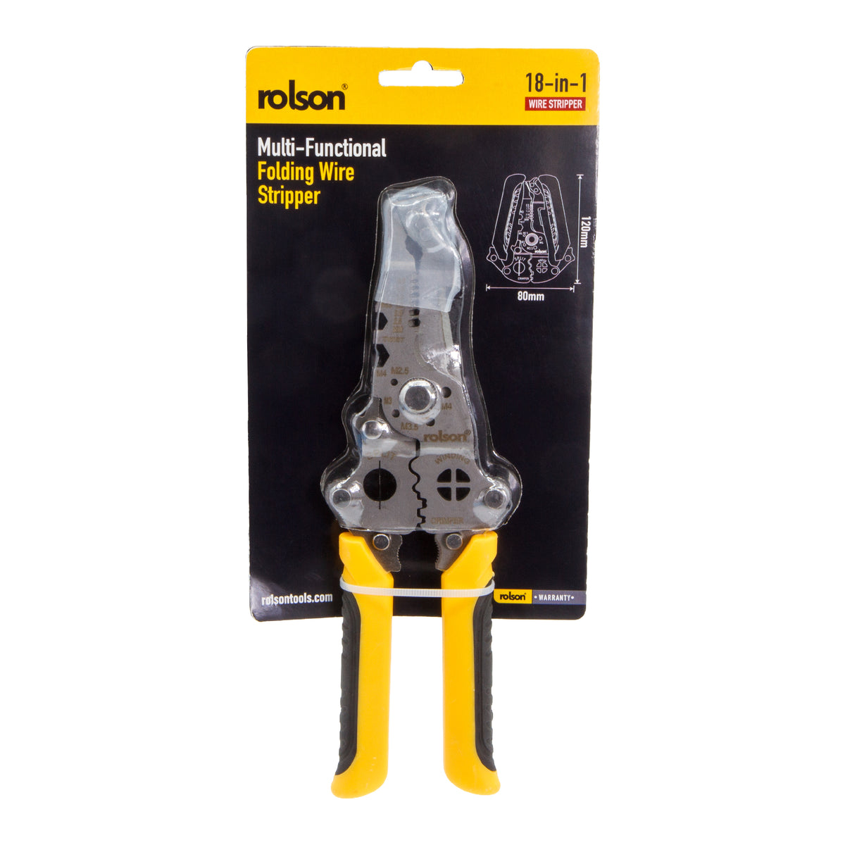 Multi-Functional Folding Wire Stripper