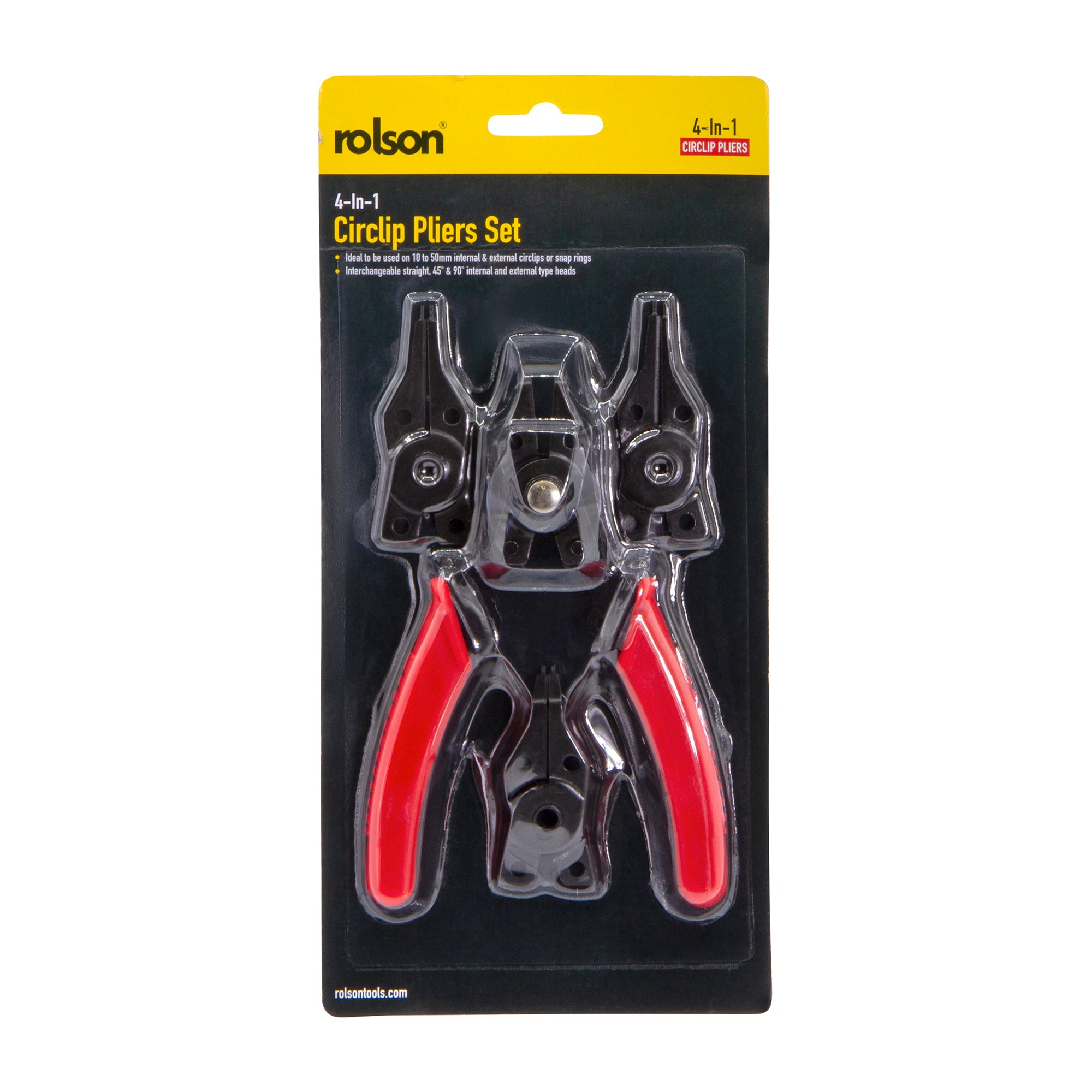 4 Head Circlip Pliers Set
