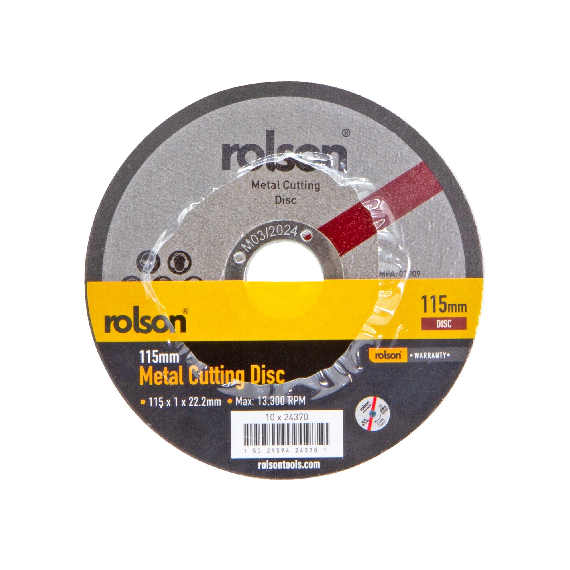 115mm Cutting Disc For Stainless Steel
