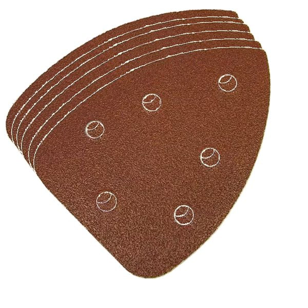 6 Piece 140 x 98mm Sanding Pads