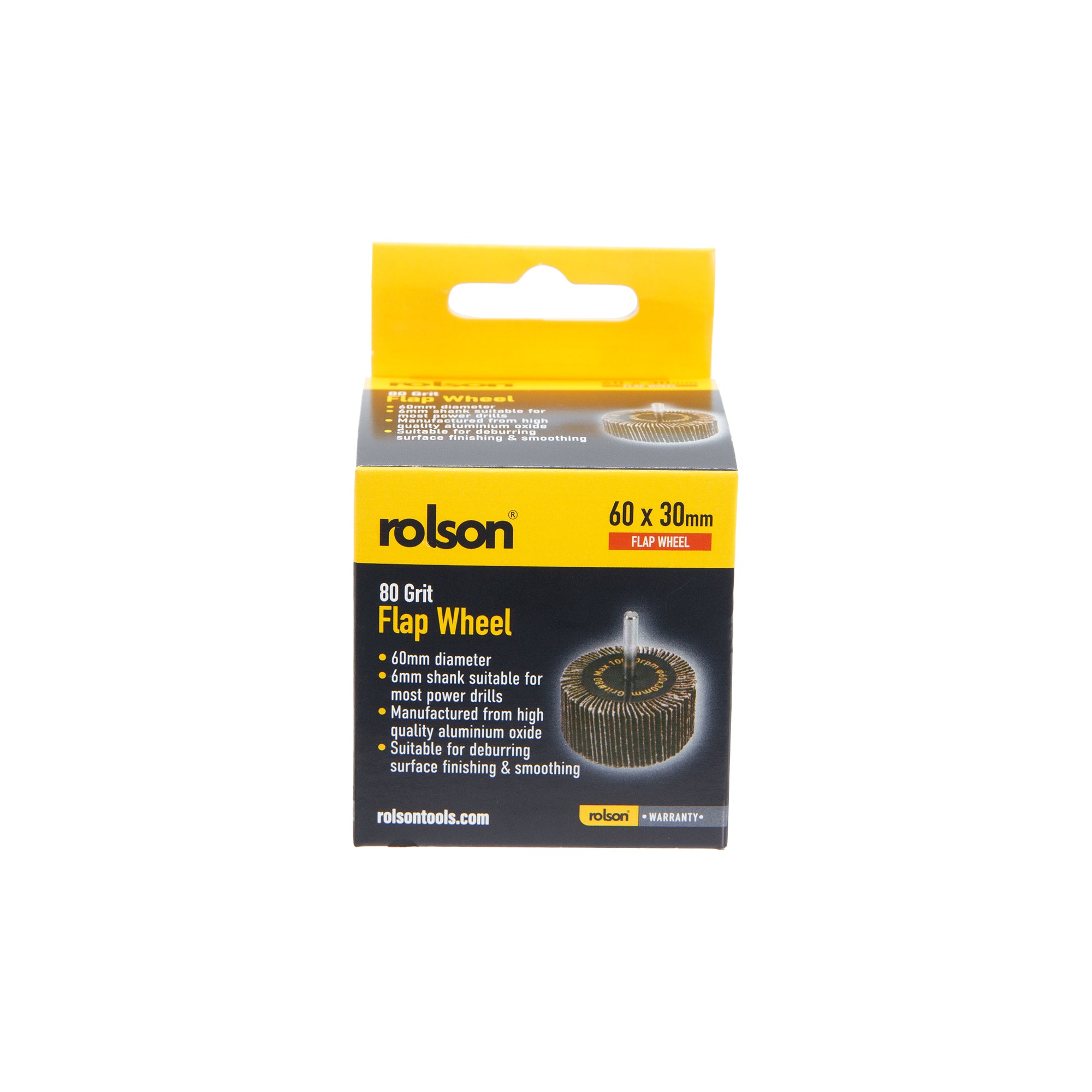 60 x 30mm 80 Grit Flap Wheel