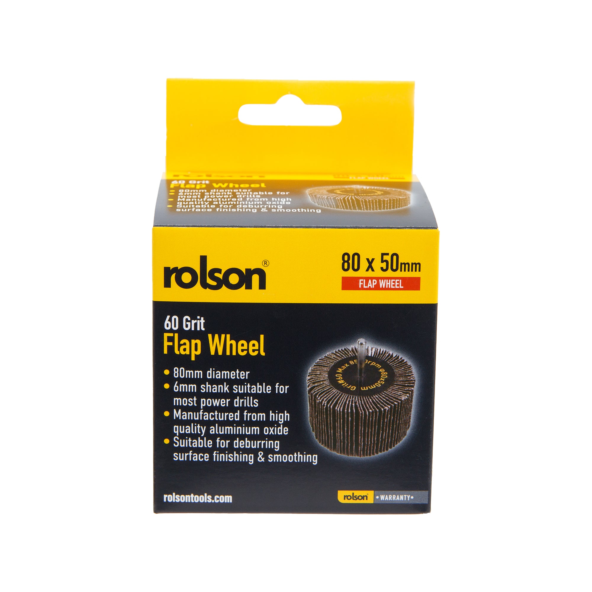 80 x 50mm 60 Grit Flap Wheel