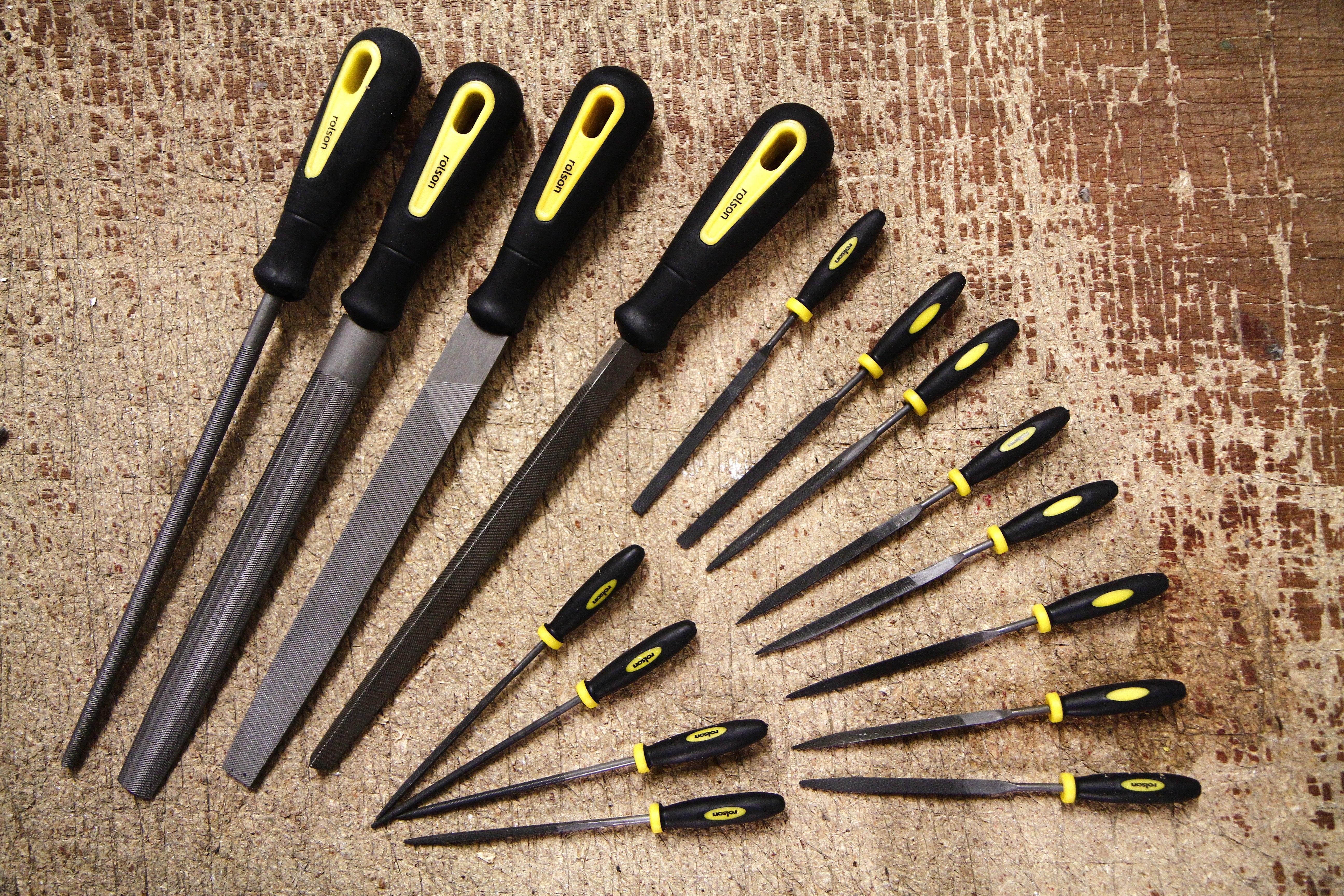 16 Piece File Set With Pouch