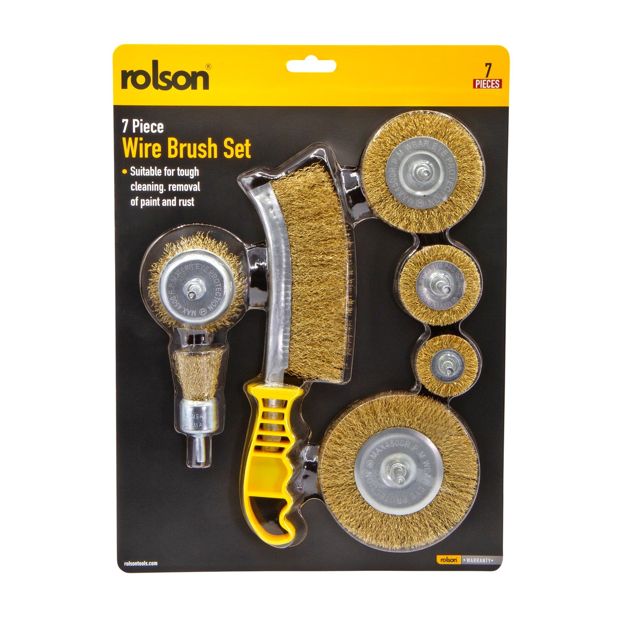 7 Piece Wire Brush Set