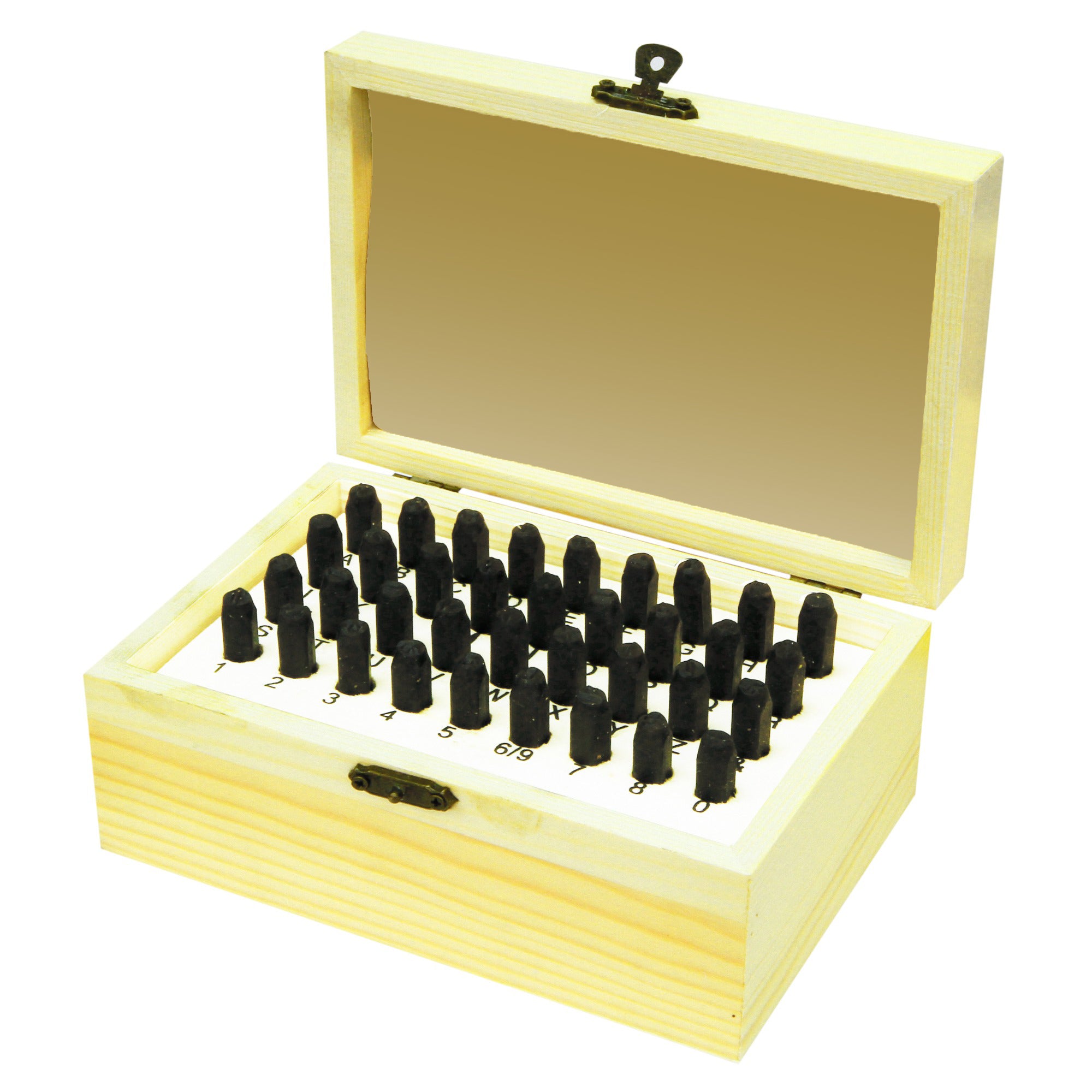 36 Piece Letter and Number Stamp Set