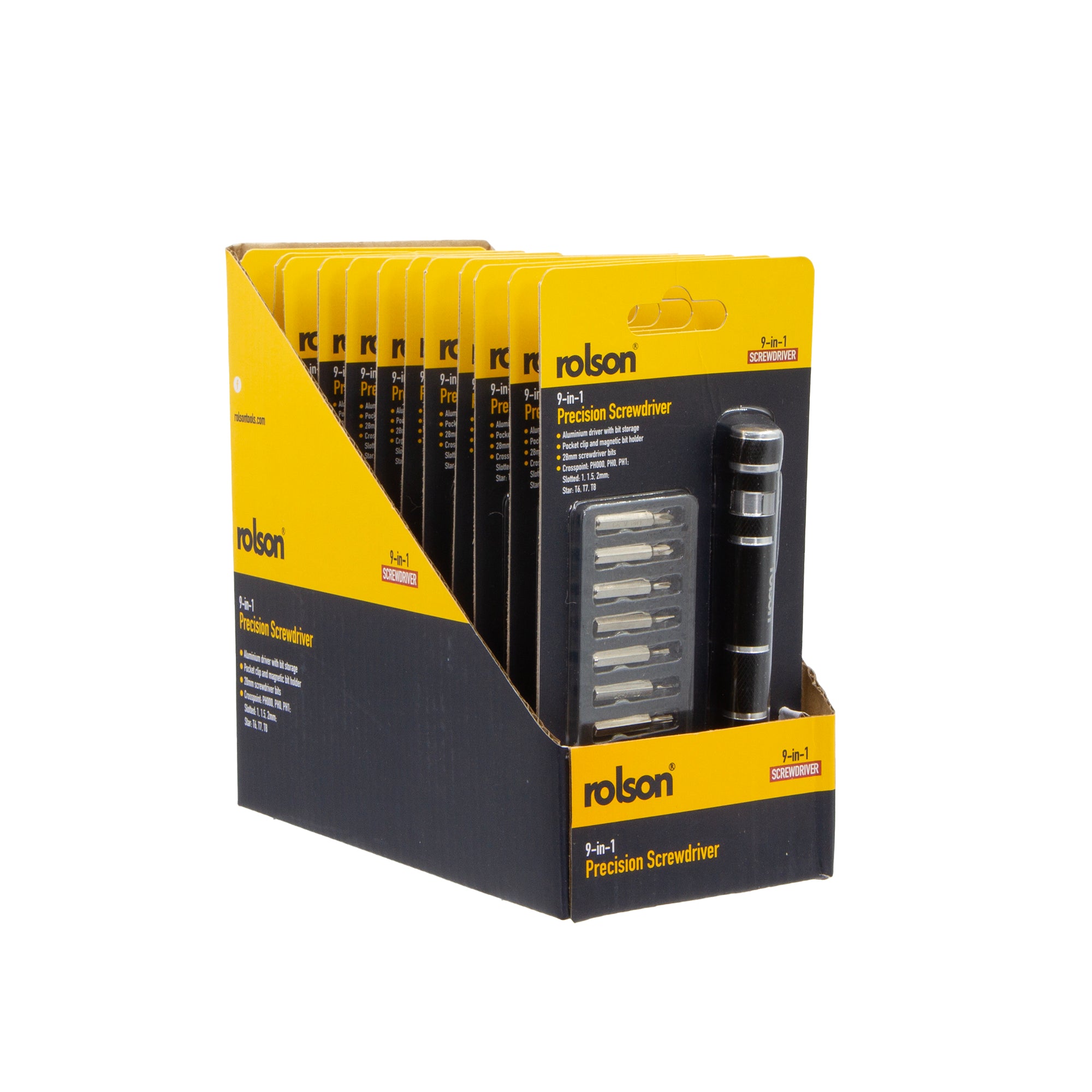 9 in 1 Precision Screwdriver Bit Set