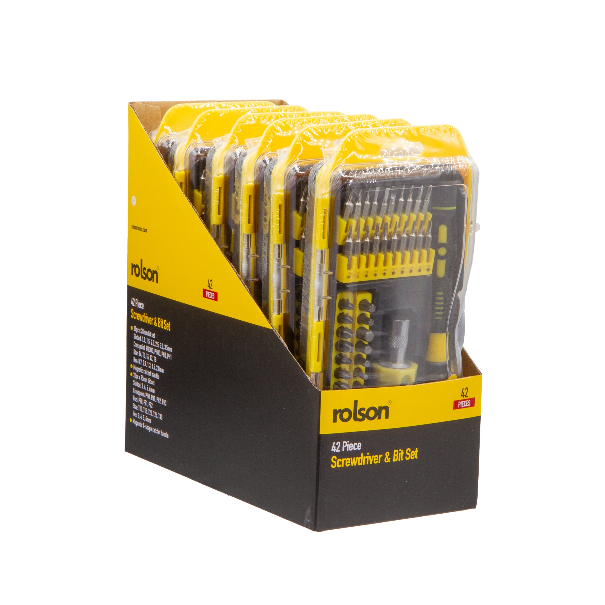 42 Piece Screwdriver & Bit Set