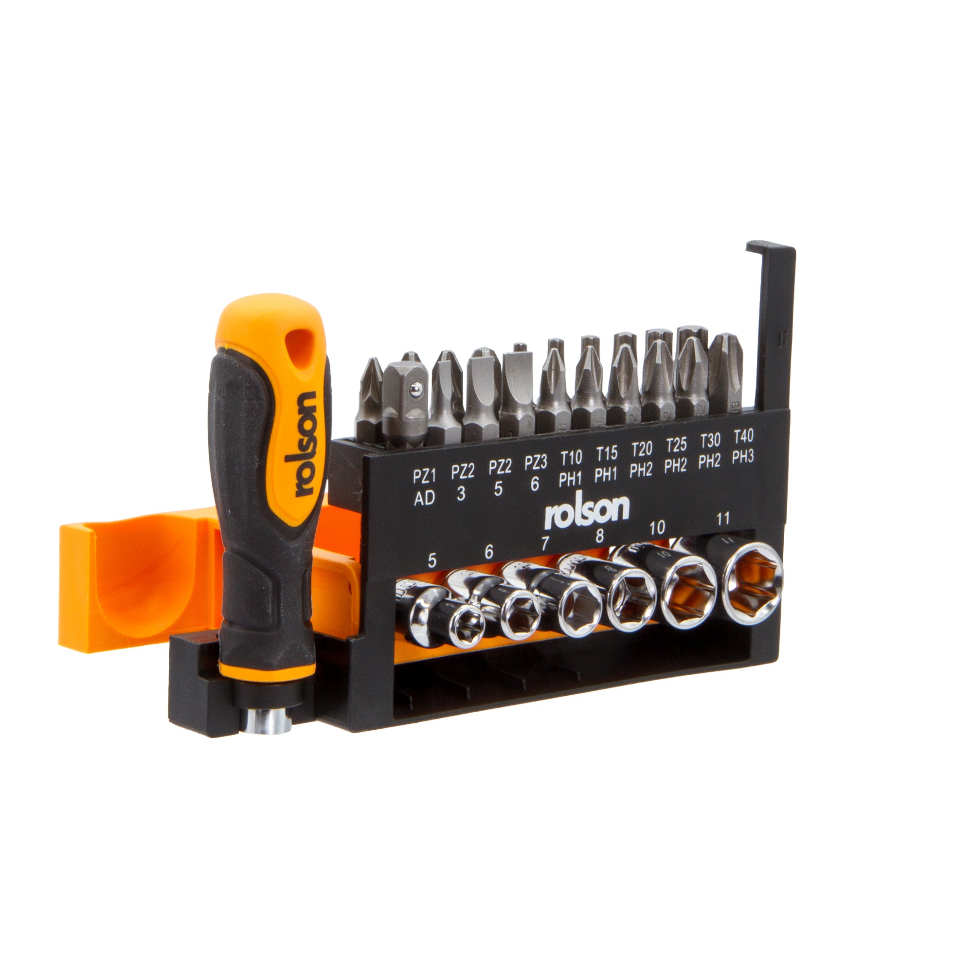 28 Piece Driver, Bit & Socket Set