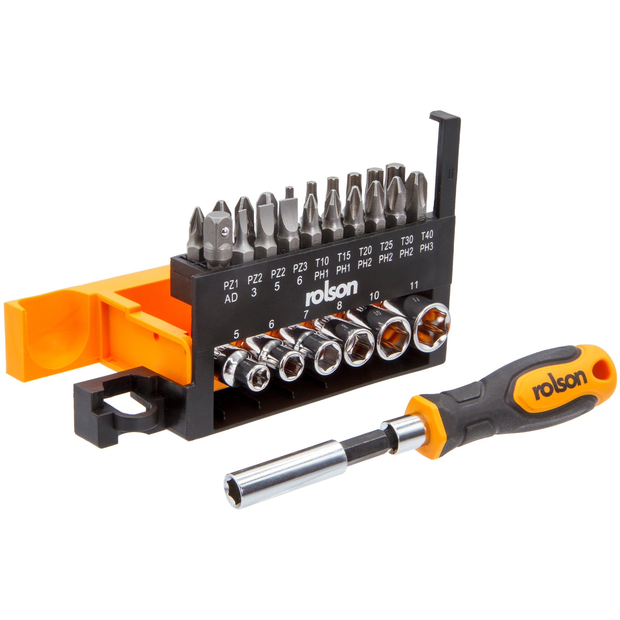28 Piece Driver, Bit & Socket Set