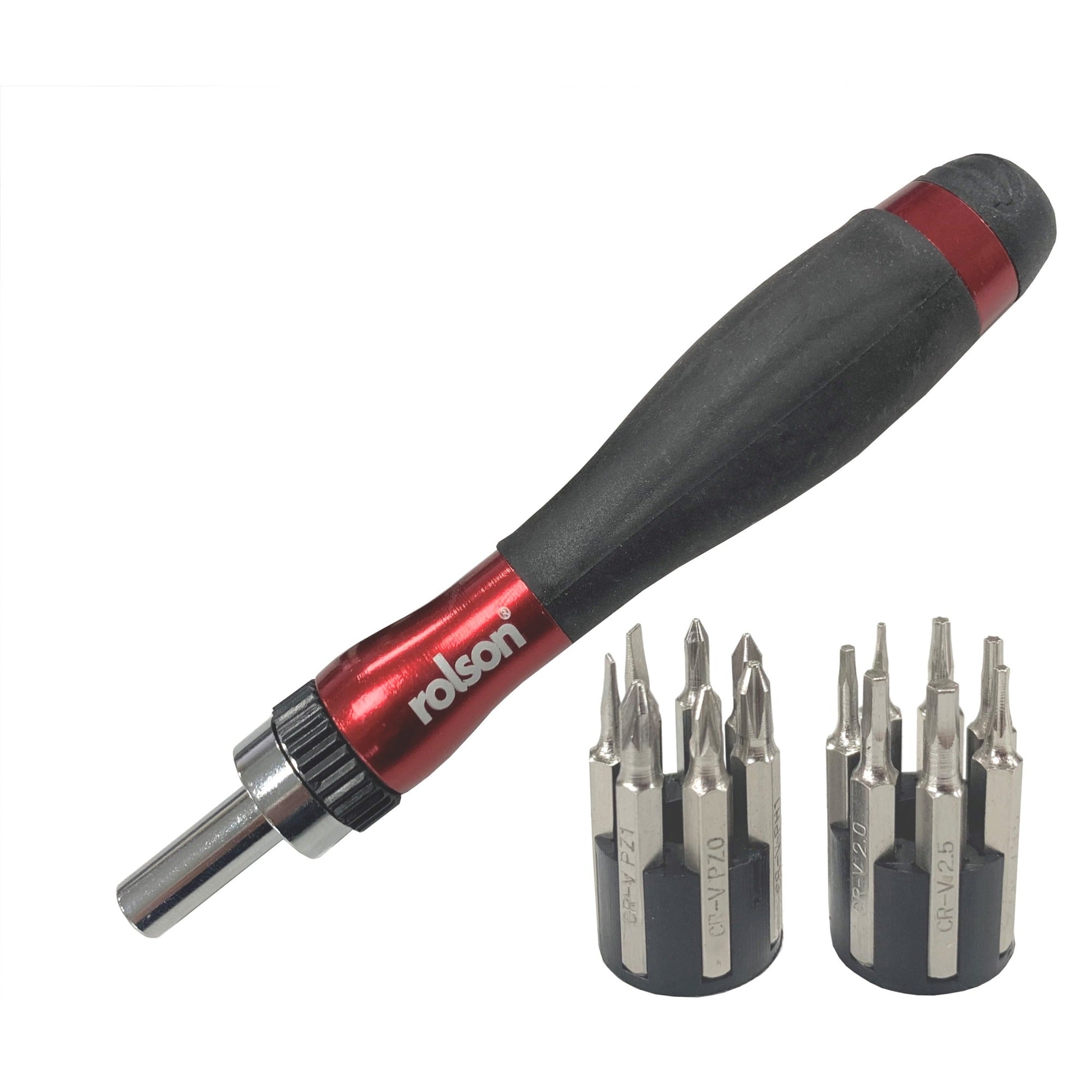 15 Piece Ratchet Precision Screwdriver & Bit Set