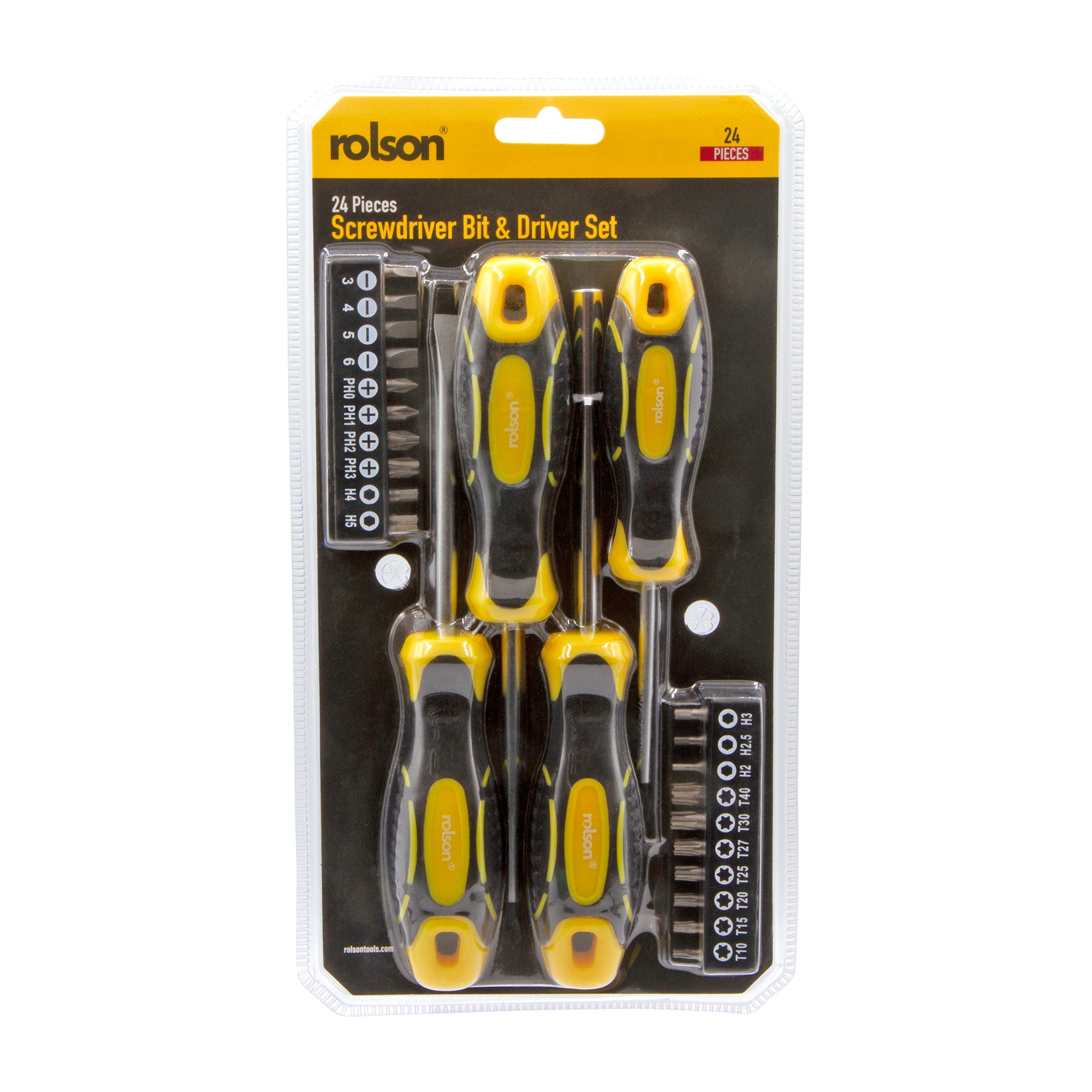 24 Piece Screwdriver Bit & Driver Set