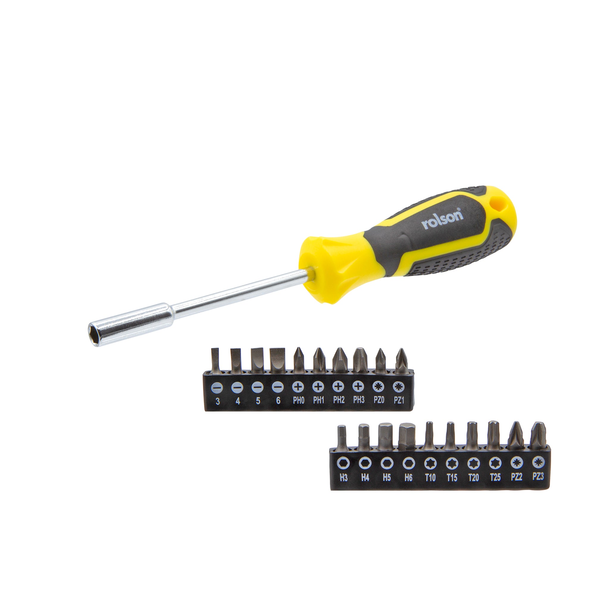 21 Piece Screwdriver Bit & Driver Set