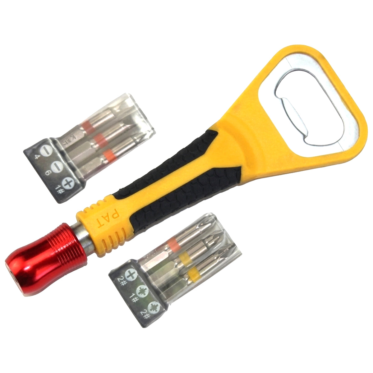 8-in-1 ¼" Dr Hex Shank Bit Holder & Bottle Opener