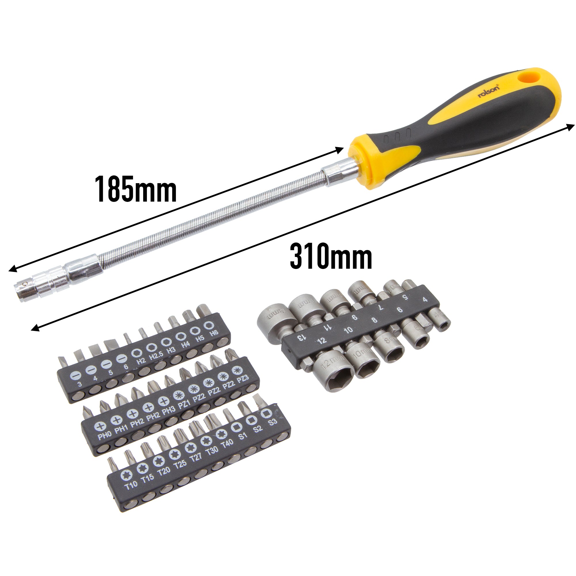 41 Piece Flexible Driver & Bit Set