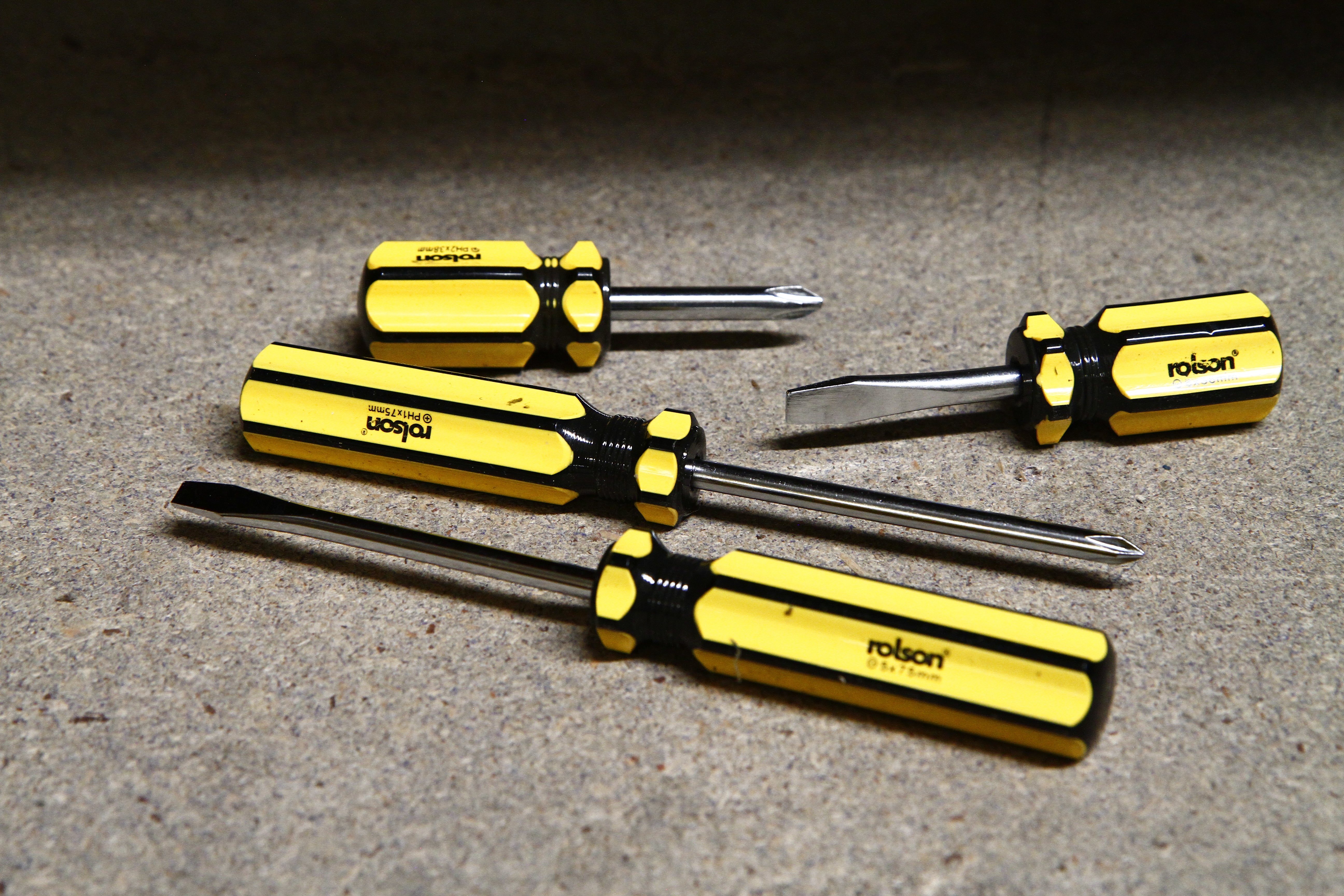 4 Piece Screwdriver Set