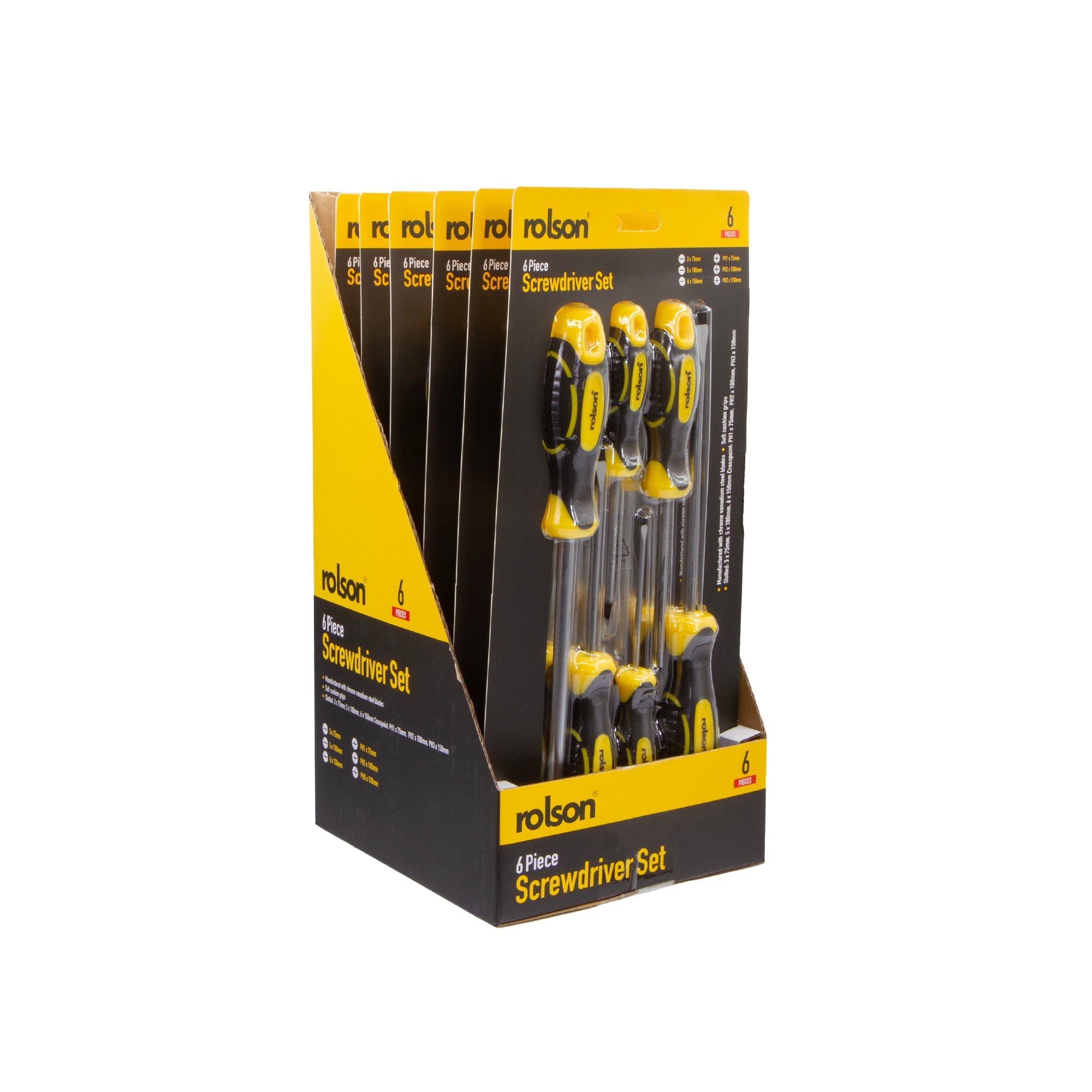 6 Piece Screwdriver Set