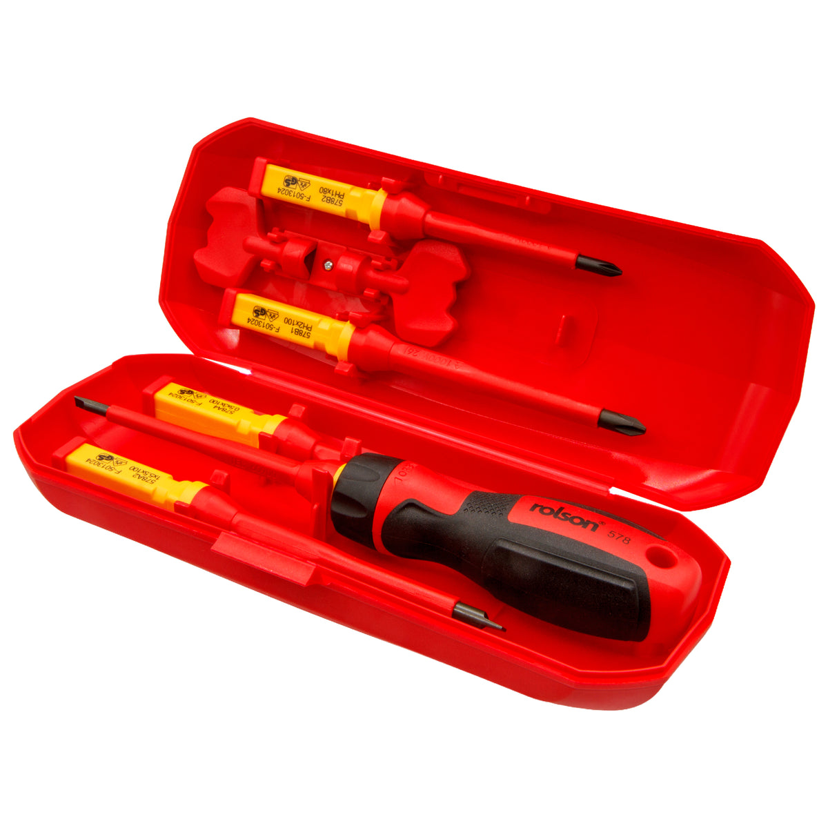 8 Piece VDE Interchangeable Screwdriver Set
