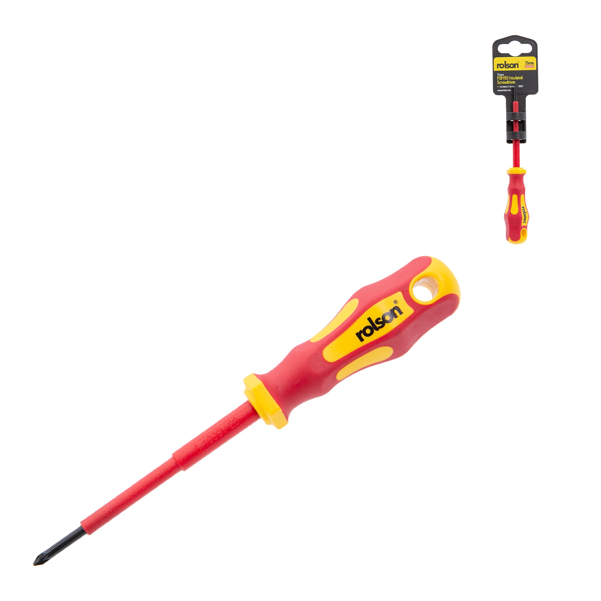 PZ0 x 70mm VDE Insulated Screwdriver