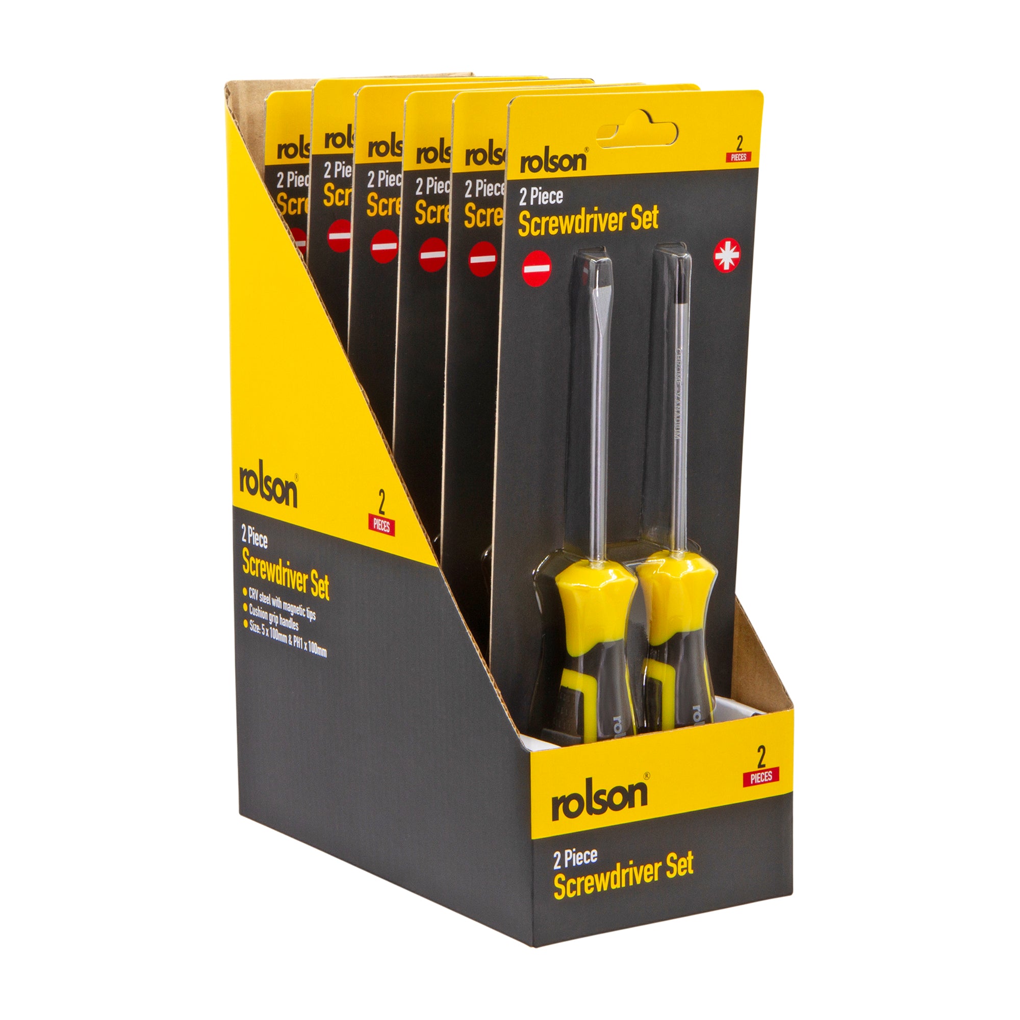 2 Piece Screwdriver Set