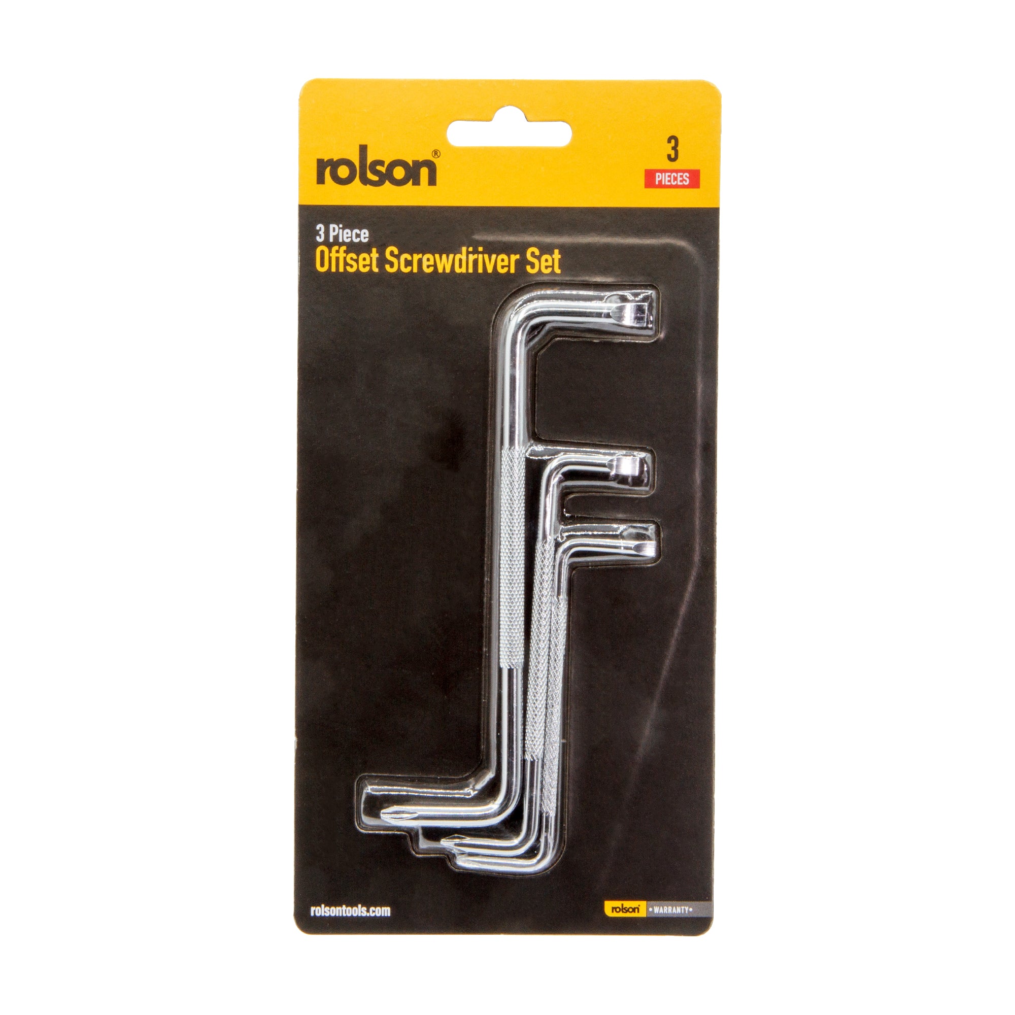 3 Piece Offset Screwdriver Set