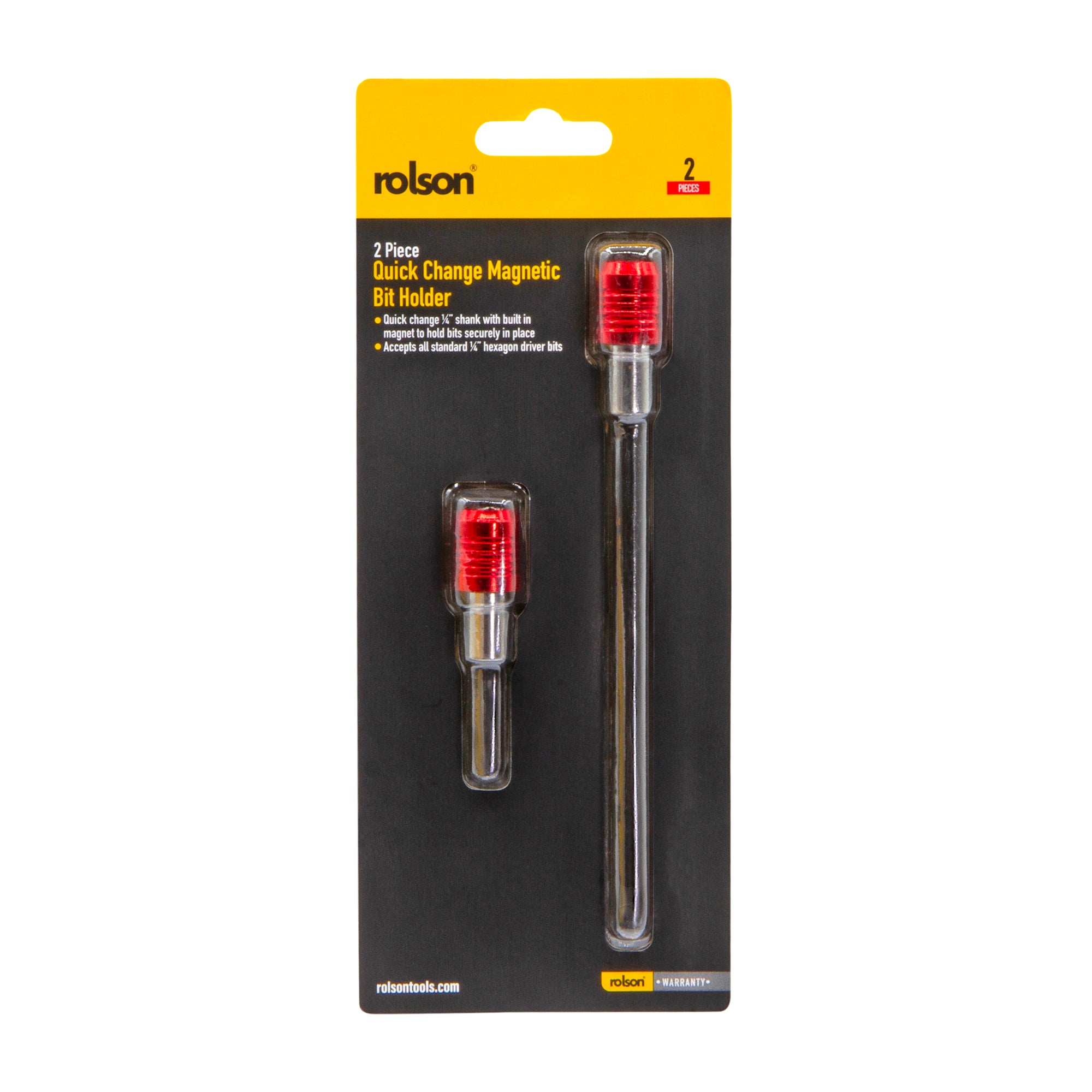 2 Piece Quick Release Bit Holder Set