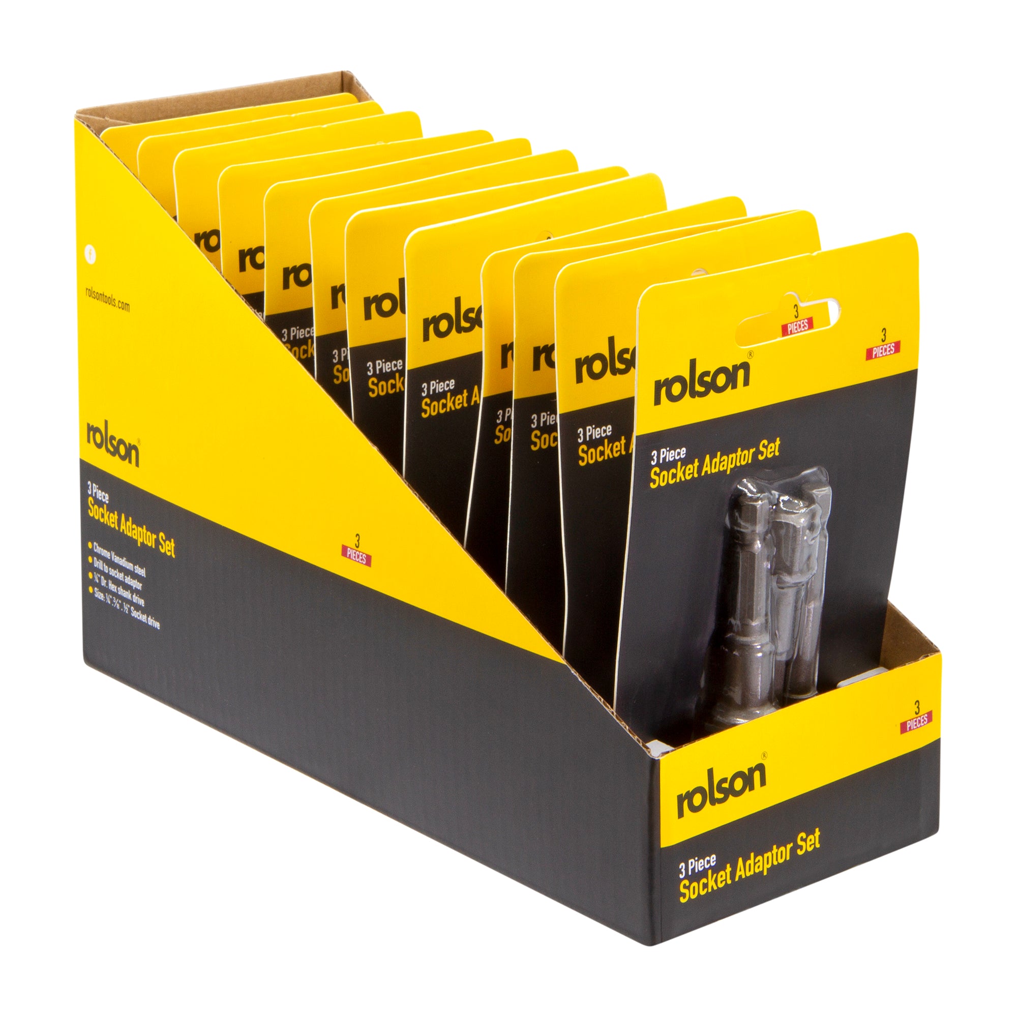 3 Piece Socket Adaptor Set