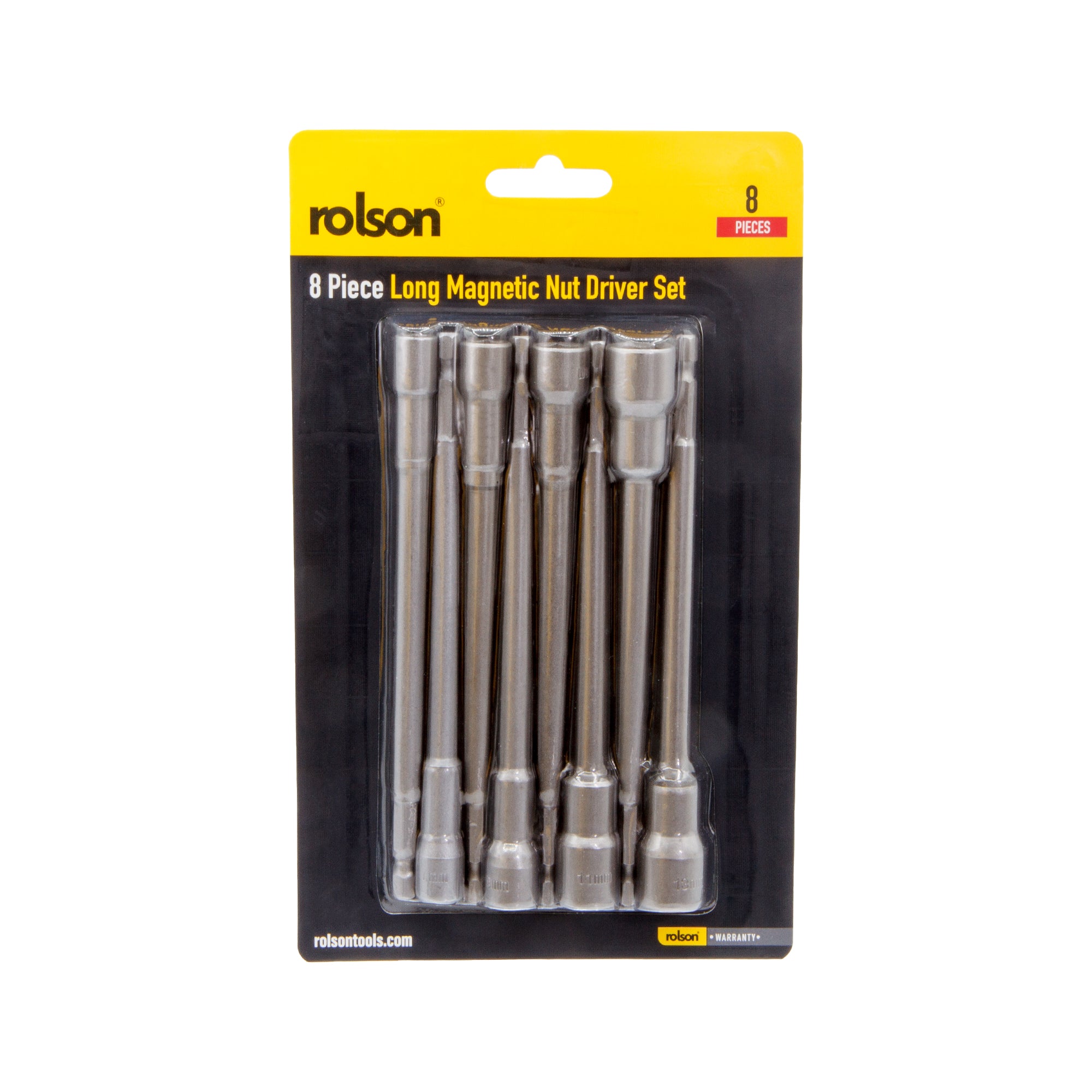 8 Piece Long Magnetic Nut Driver Set