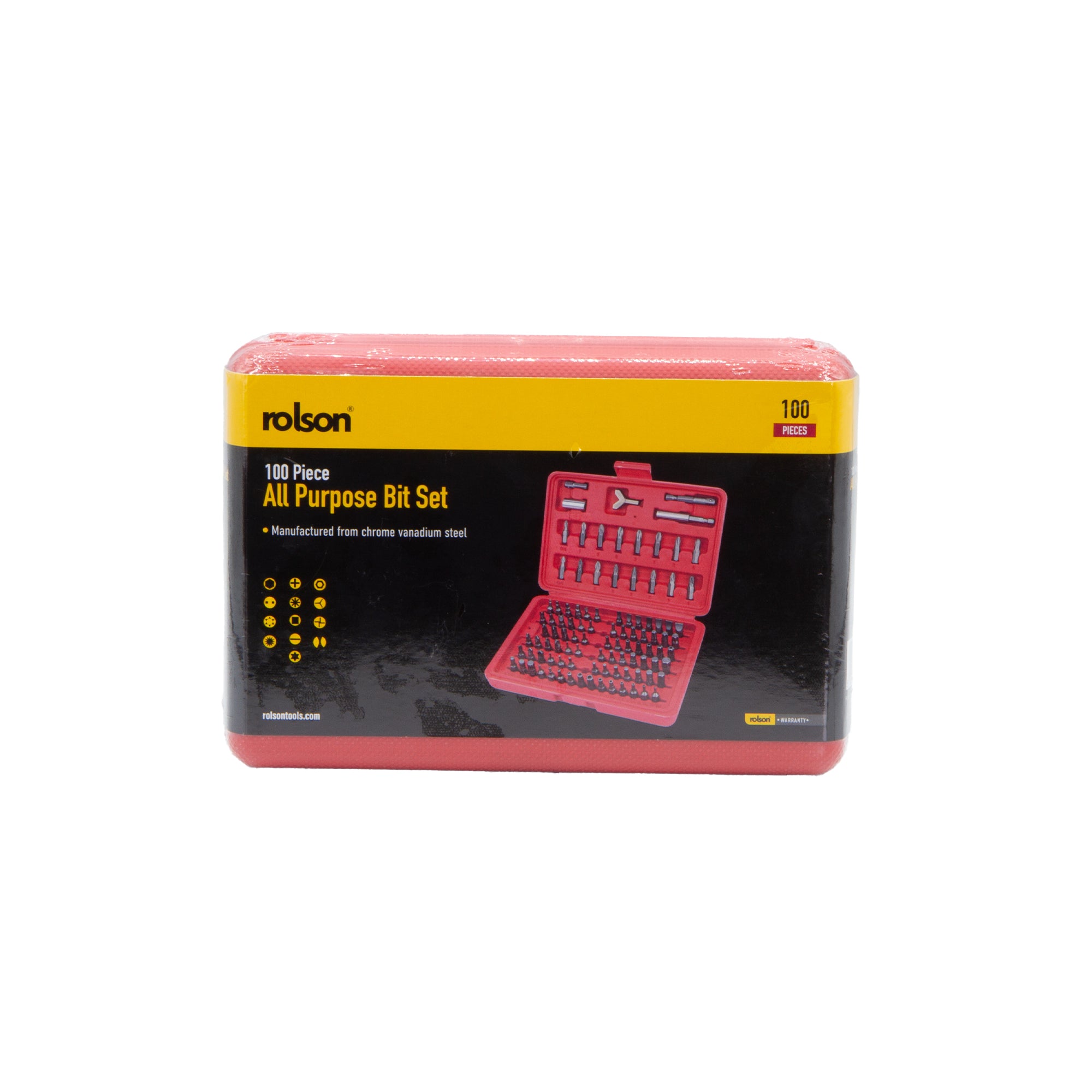 100 Piece x 25mm All Purpose Bit Set