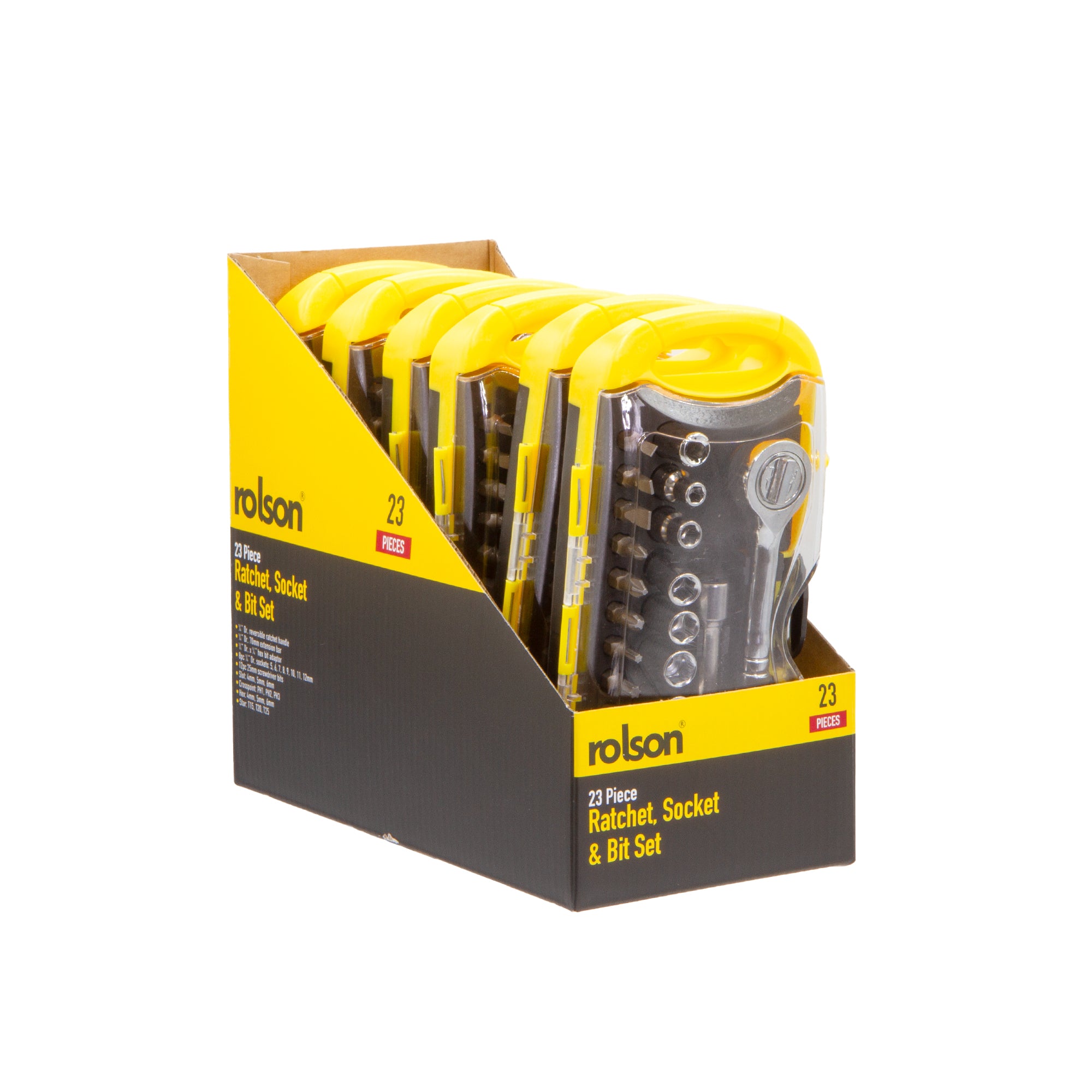 23 Piece Socket & Bit Set