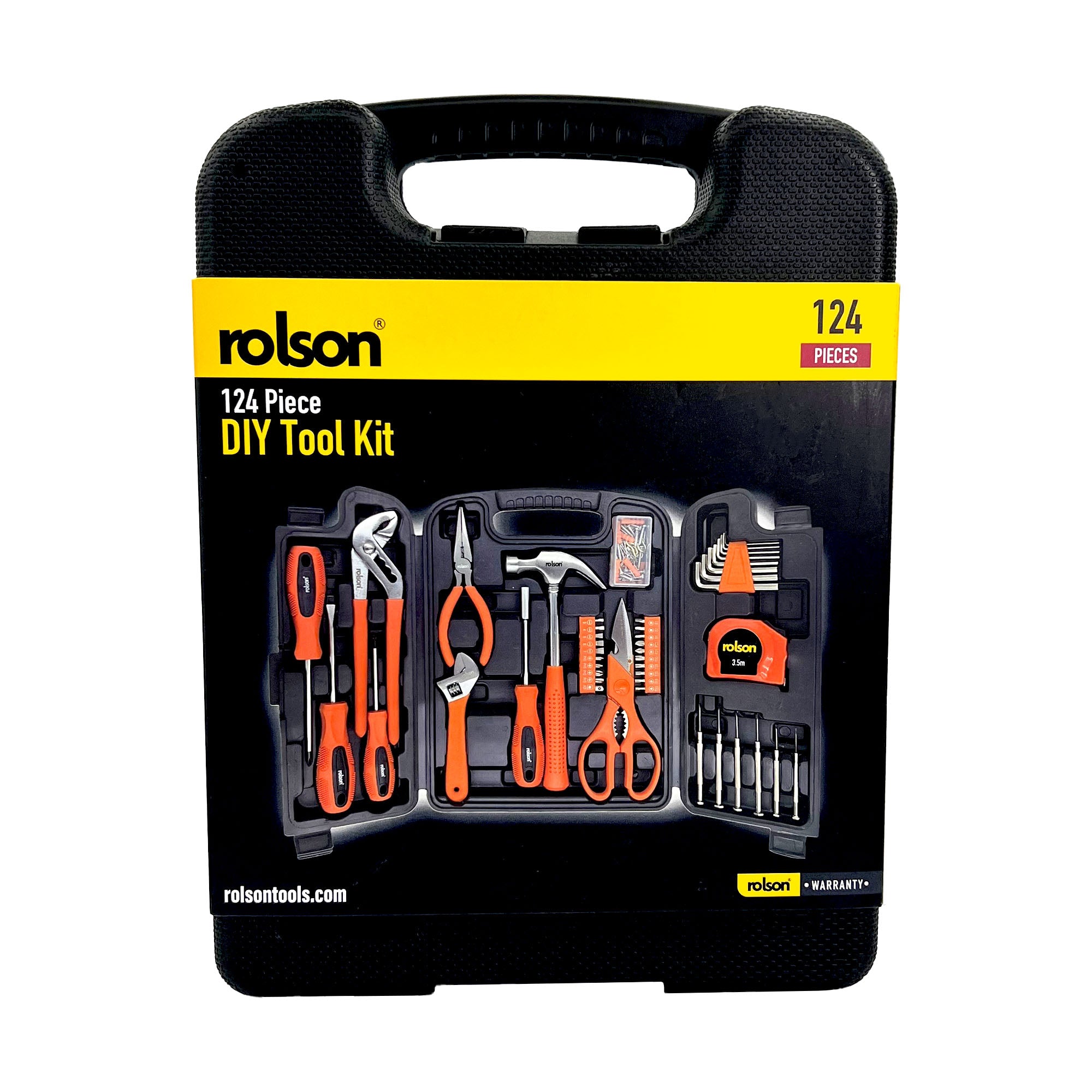 124 Piece DIY Tool Kit