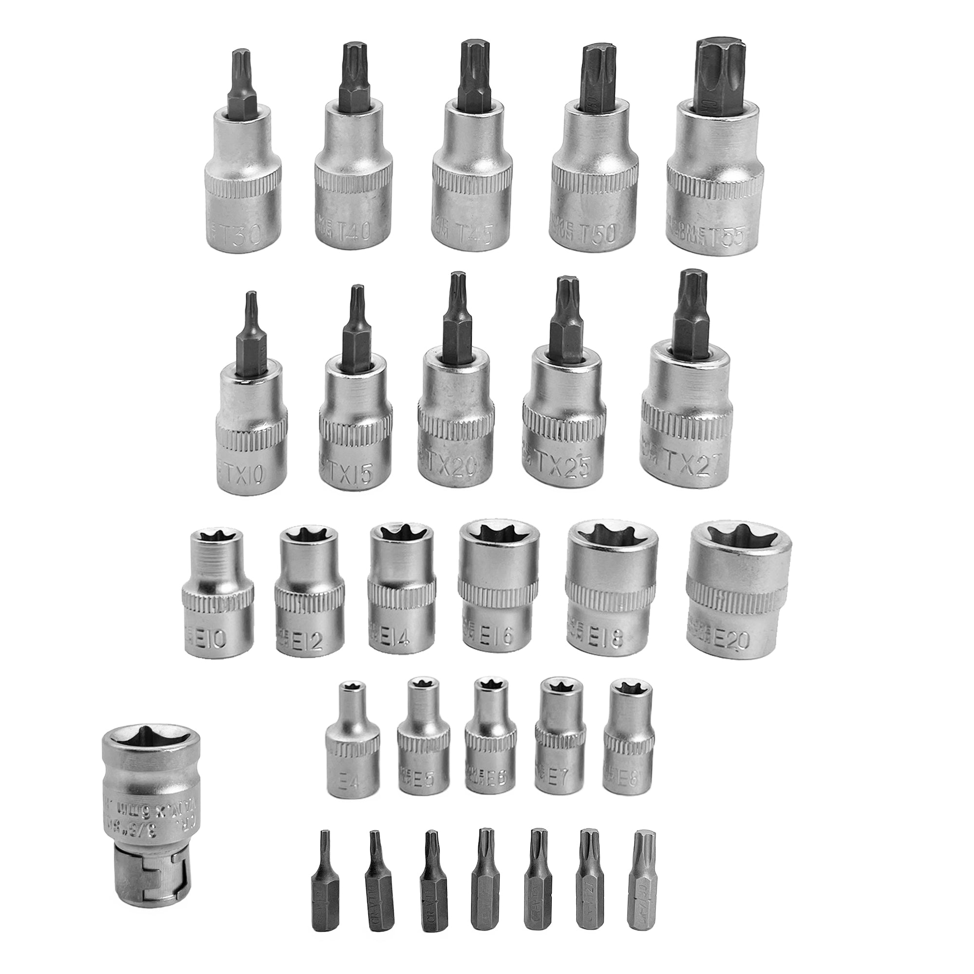 29 Piece Star Socket & Bit Set