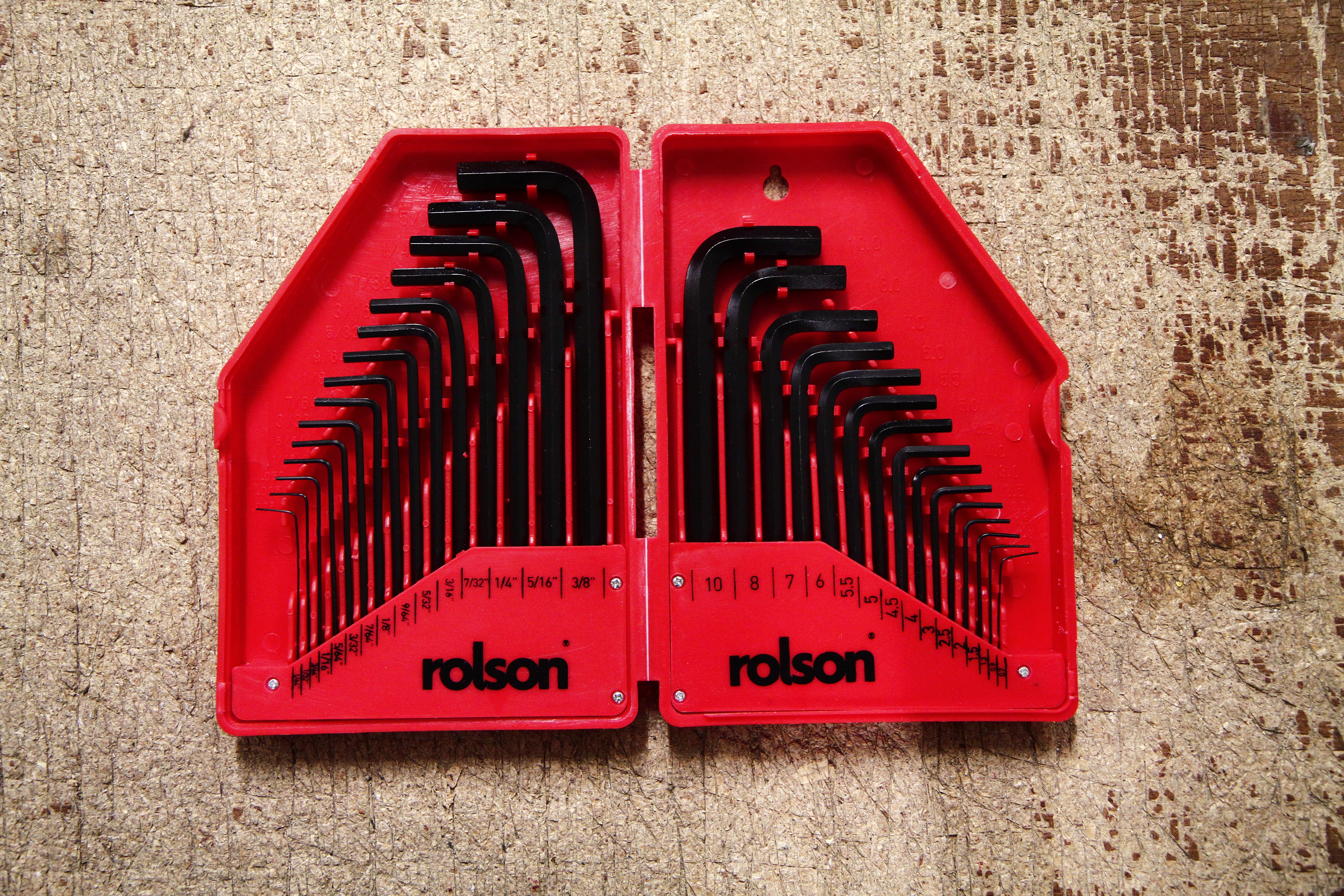 30 Piece Hex Key Set MM/AF