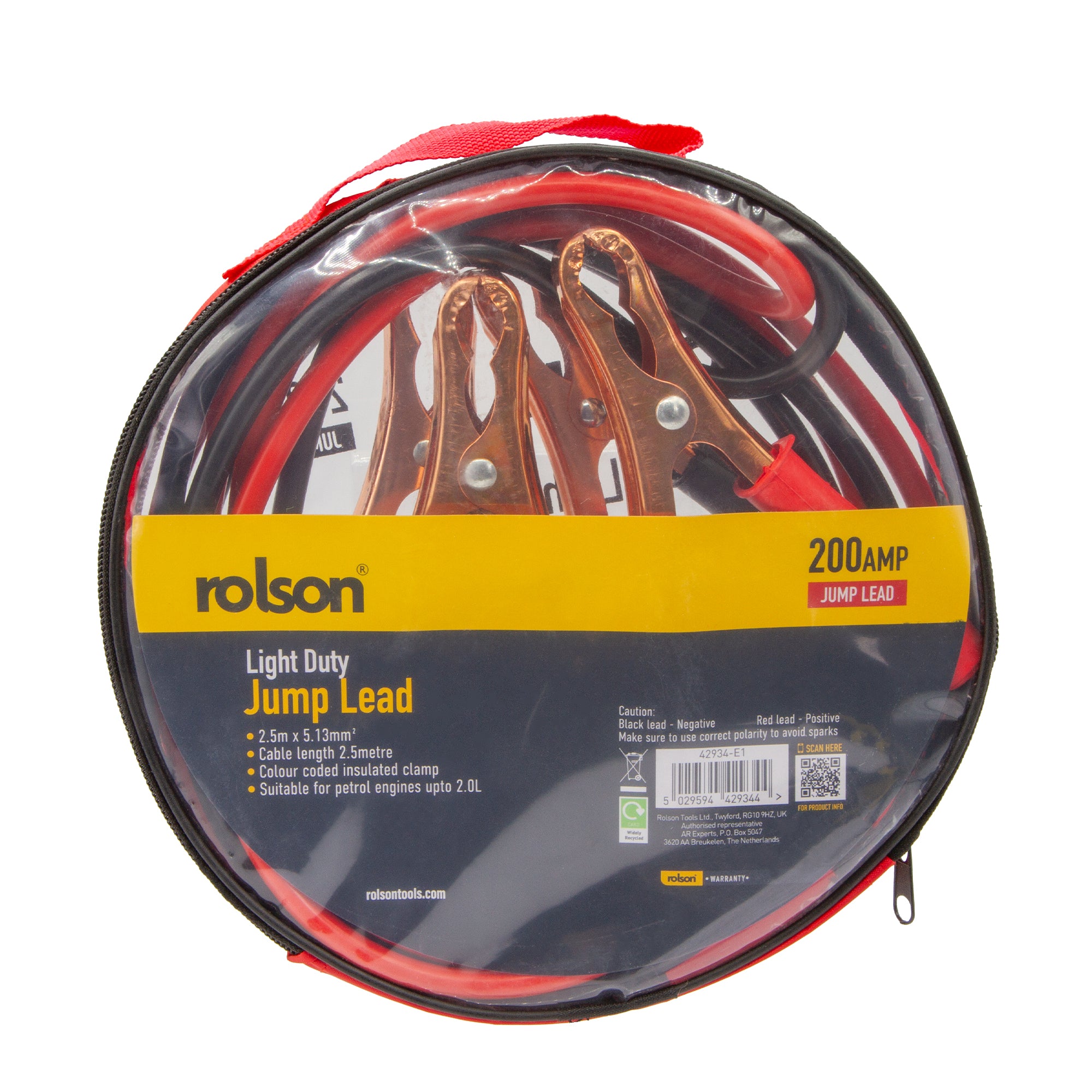 200Amp Jump Leads