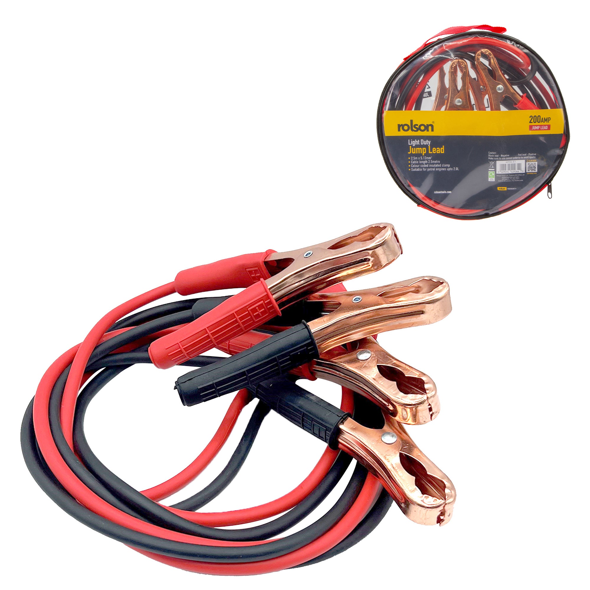 200Amp Jump Leads