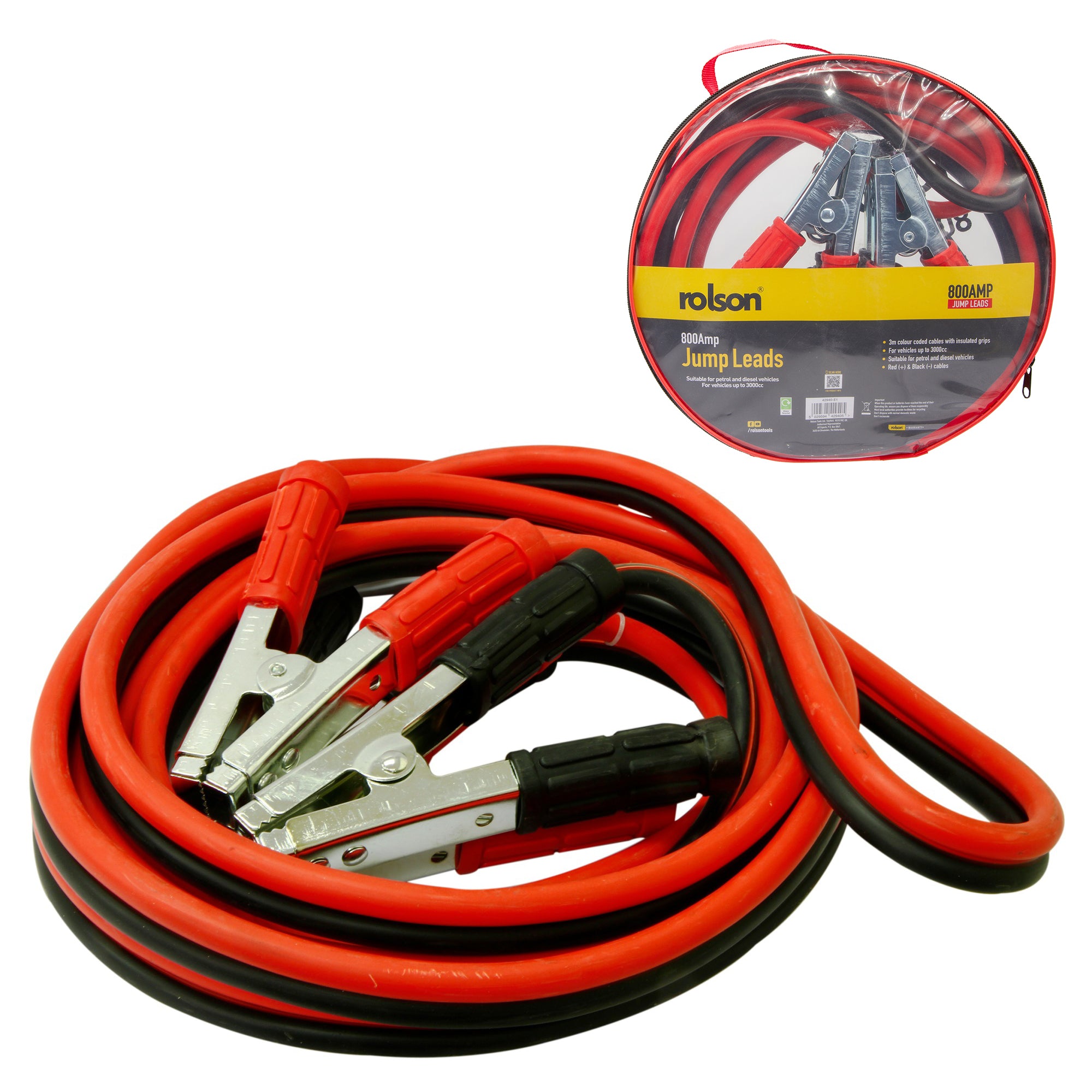 800 Amp Jump Leads