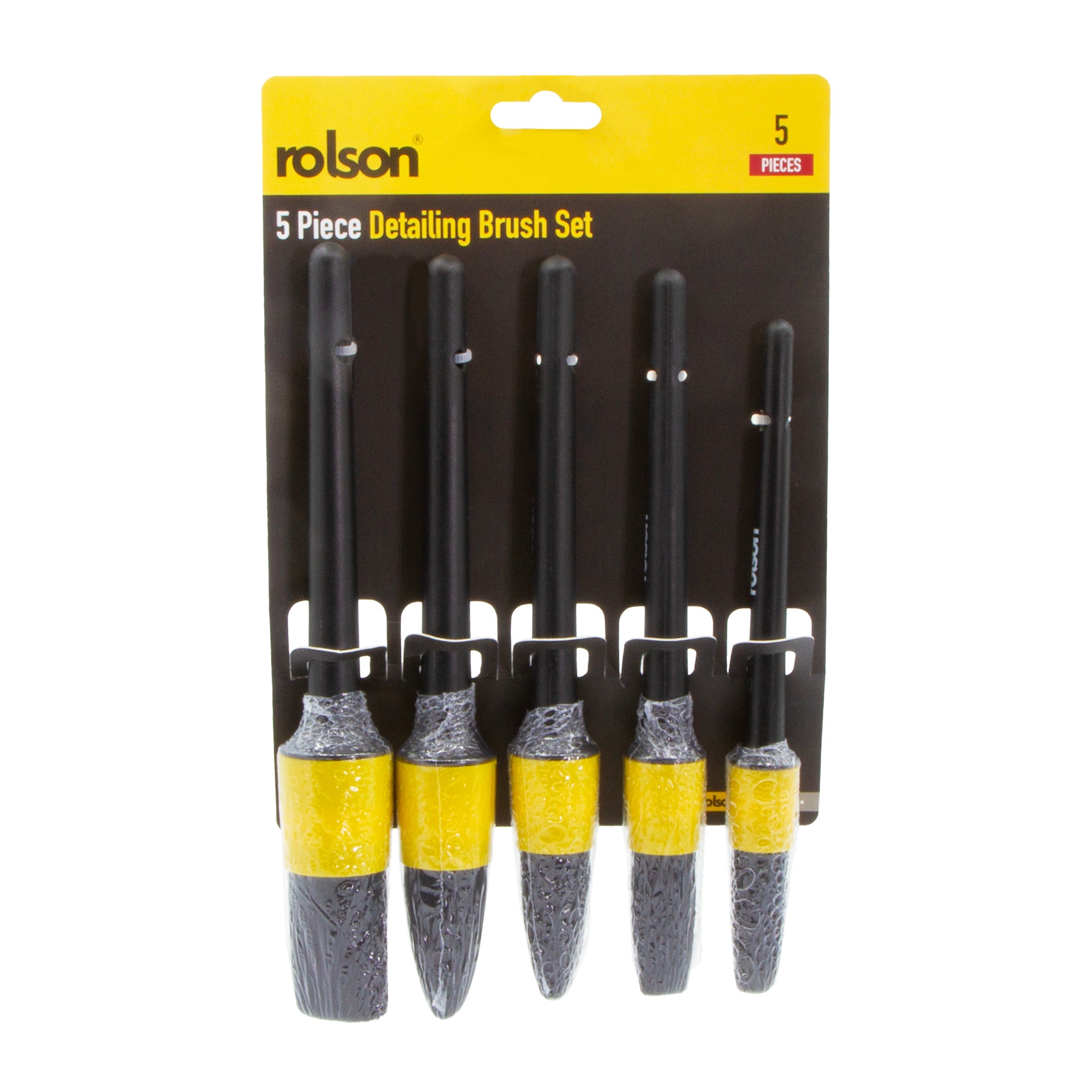 5 Piece Detailing Brush Set