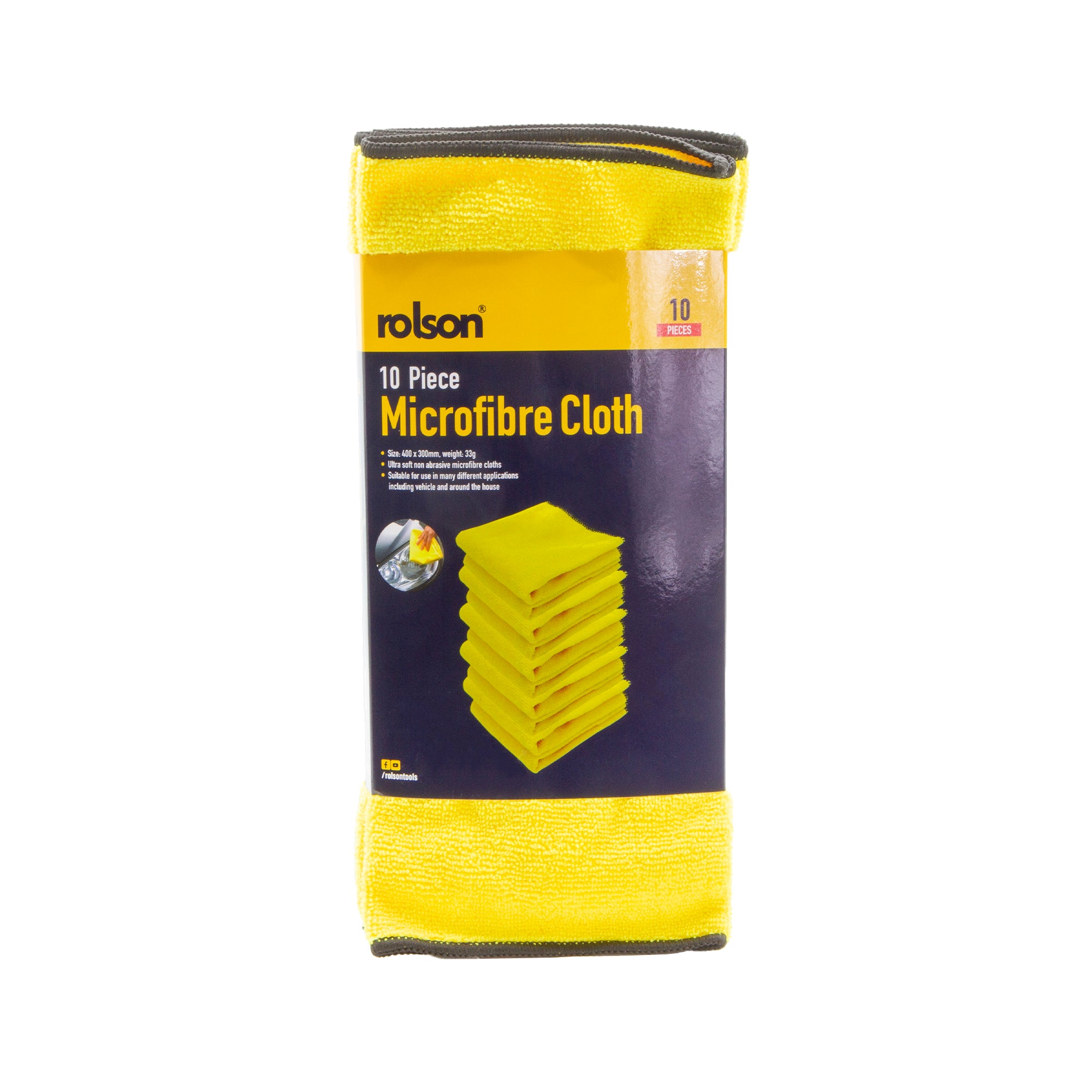 10 Piece Microfibre Cloth