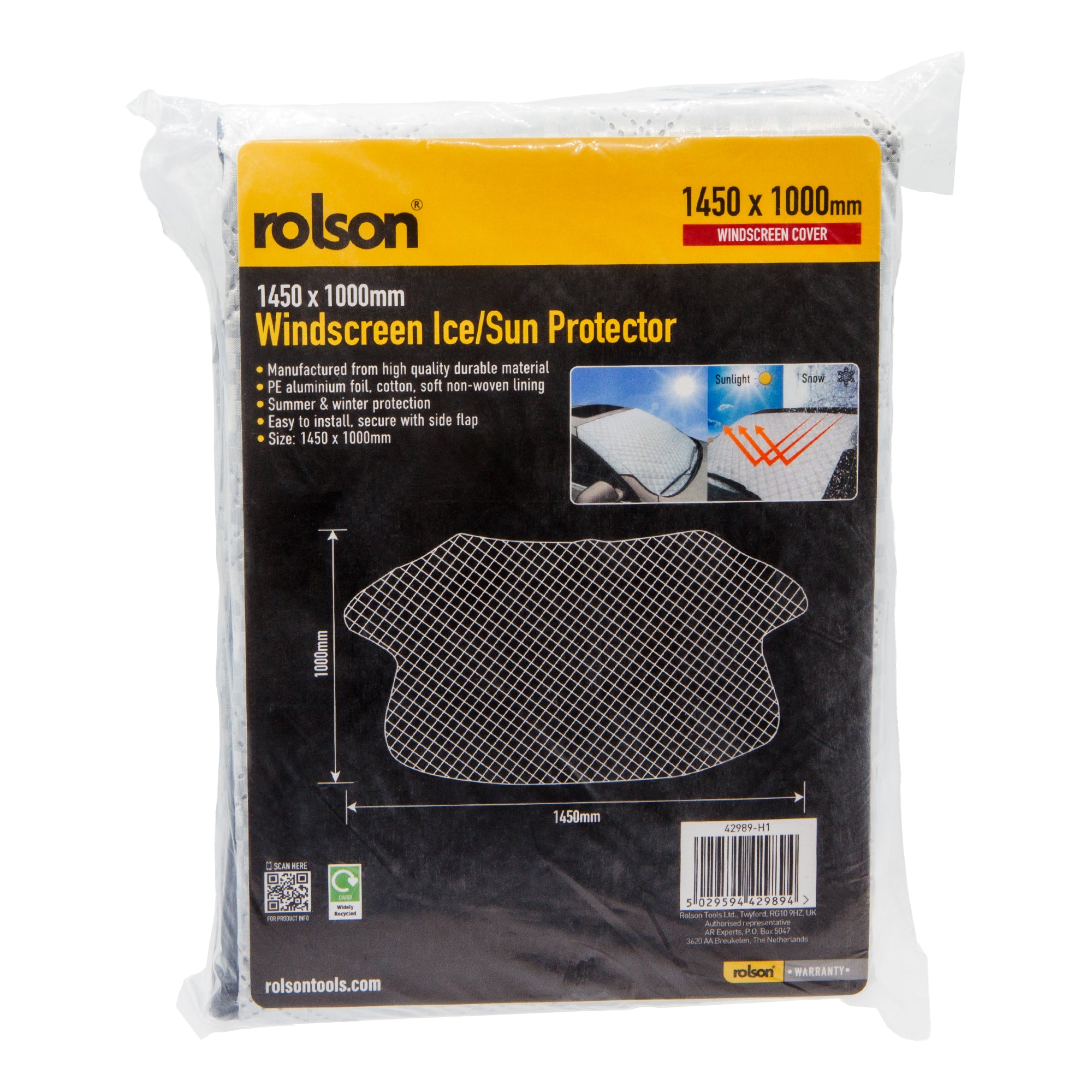 Large Windscreen Ice/Sun Protector
