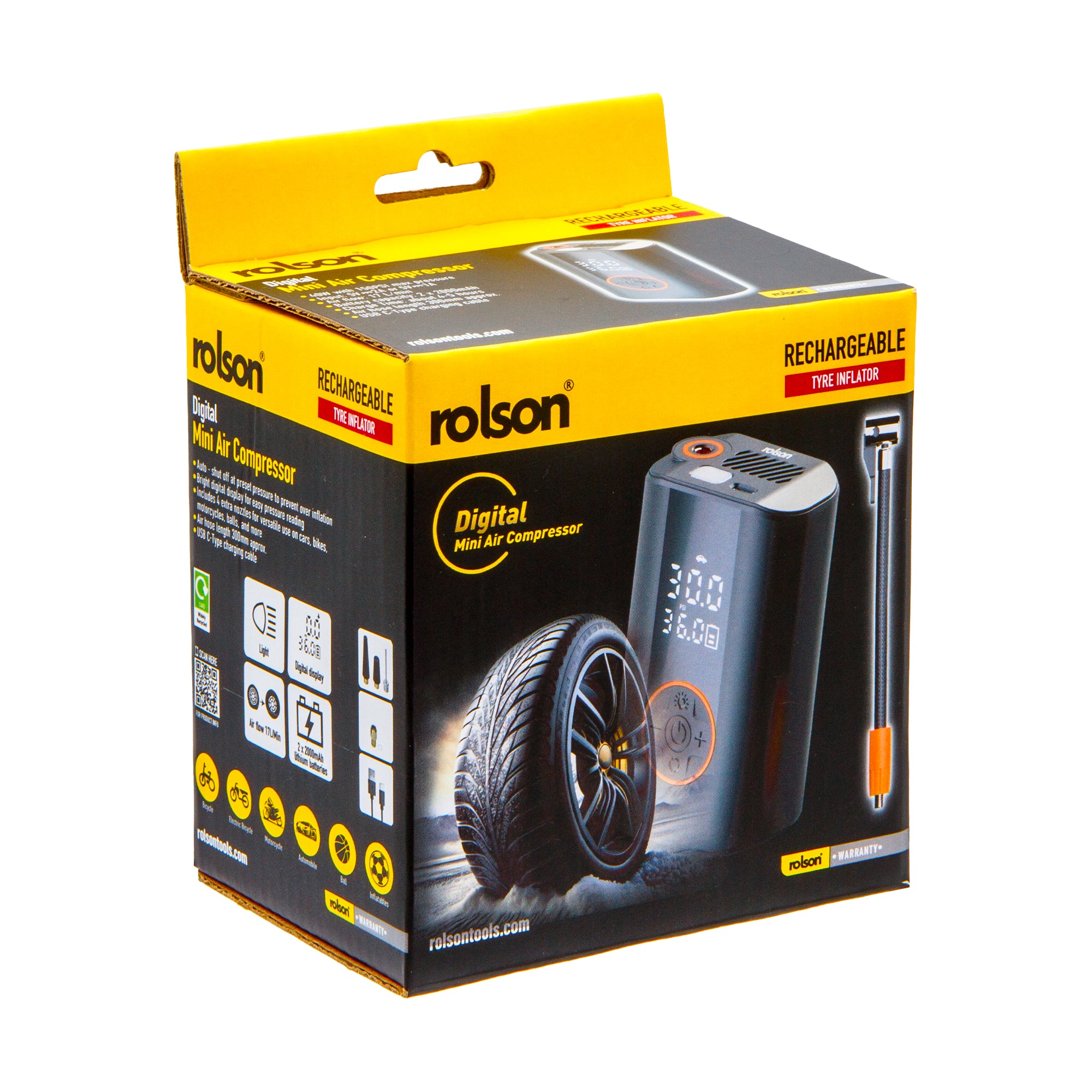 Rechargeable Mini Air Compressor