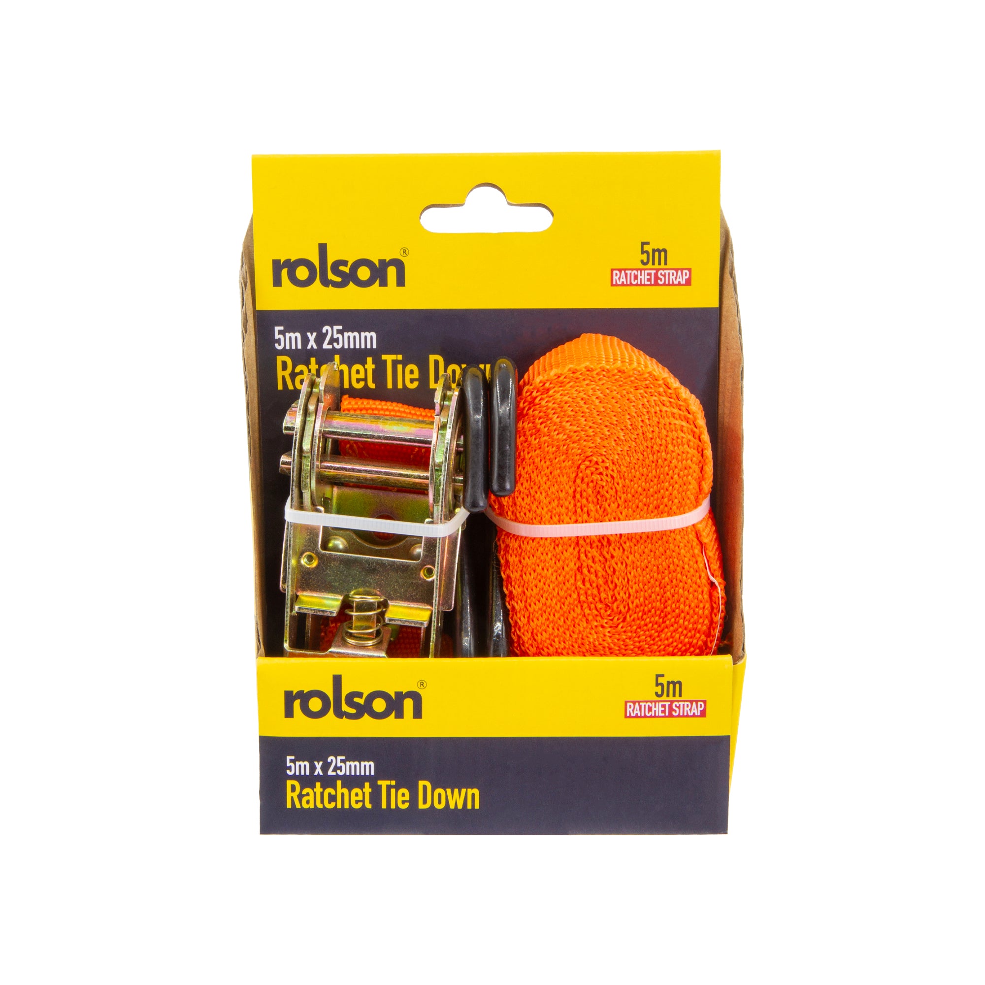 4.5m x 25mm Ratchet Tie Down Strap