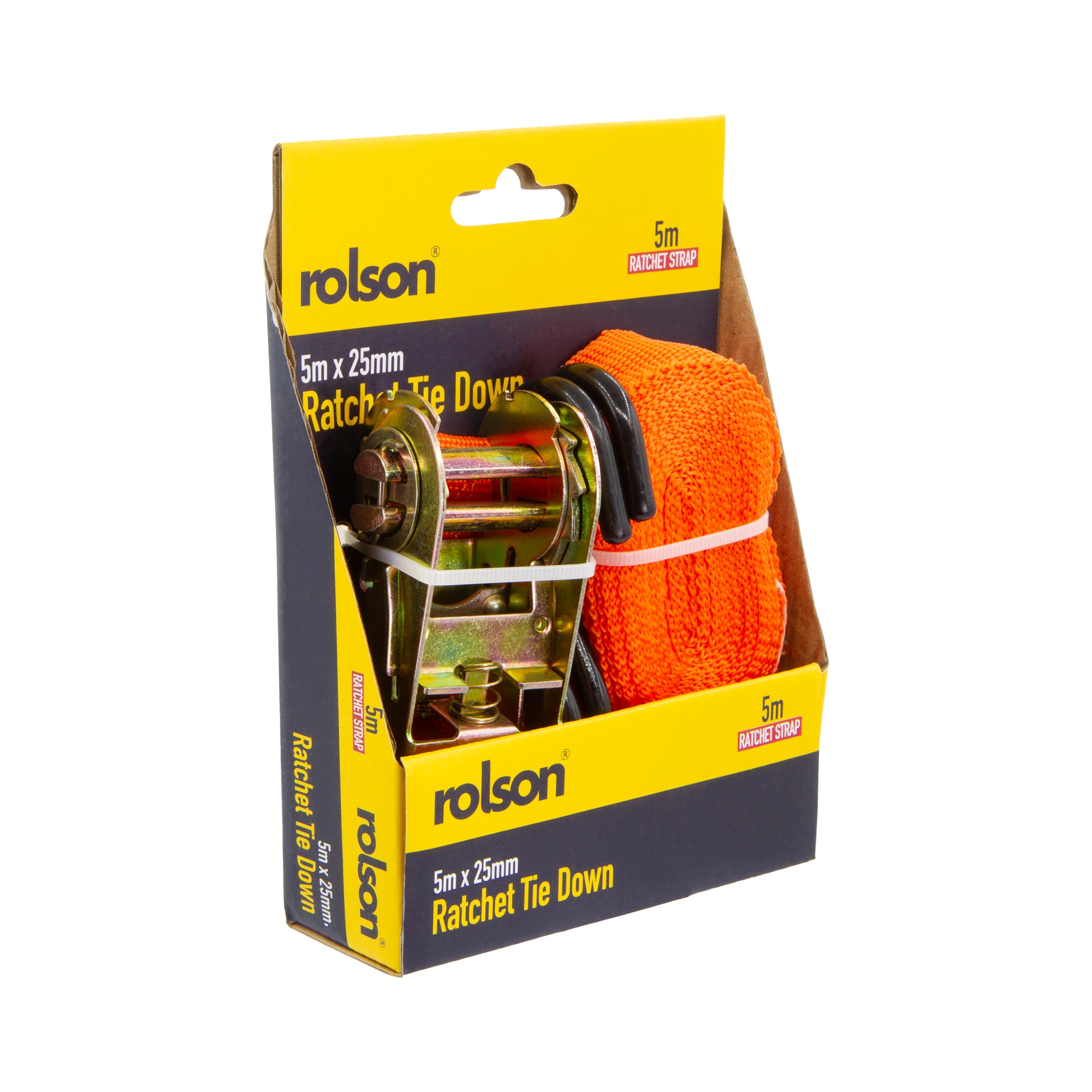4.5m x 25mm Ratchet Tie Down Strap